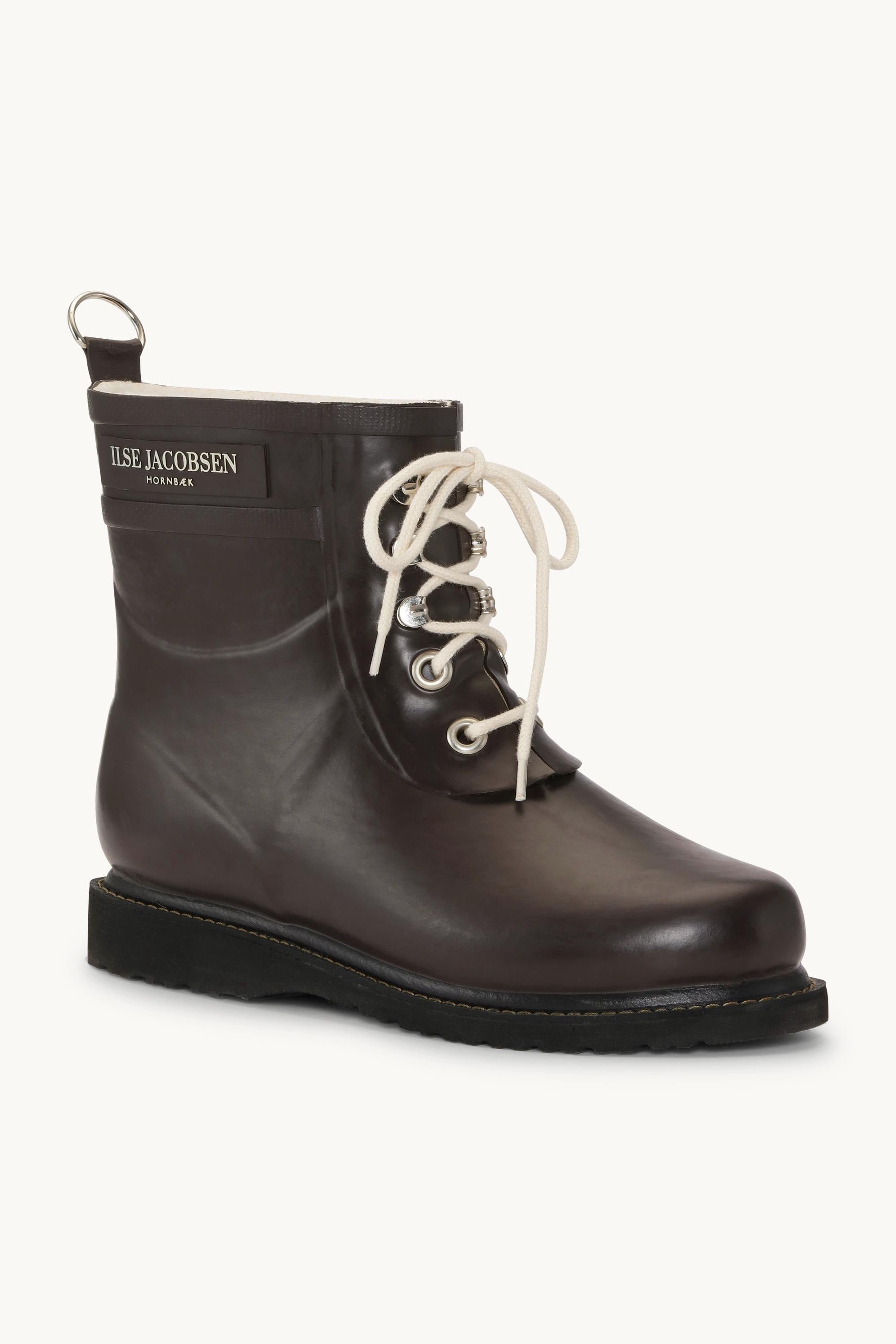Short Rubber Boots - Ganache