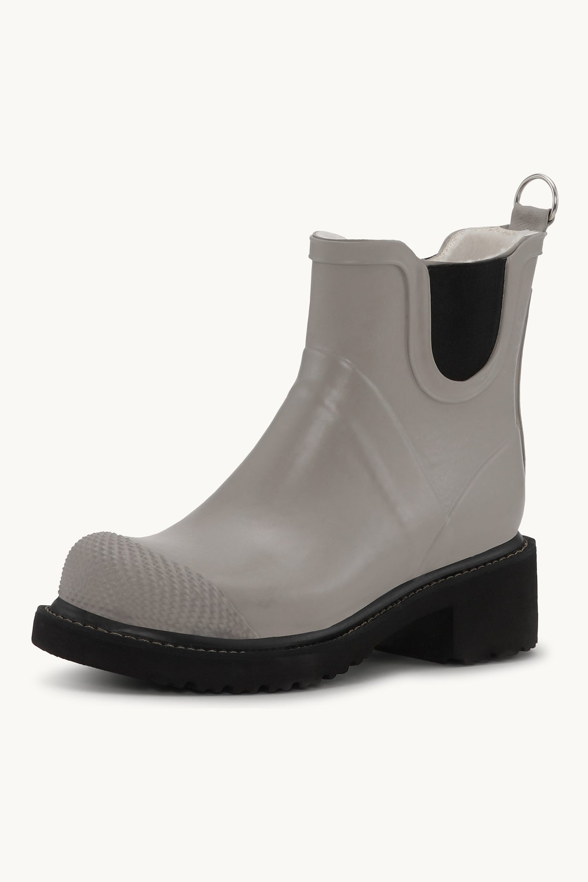 Short Rubber Boots With High Heel - Atmosphere