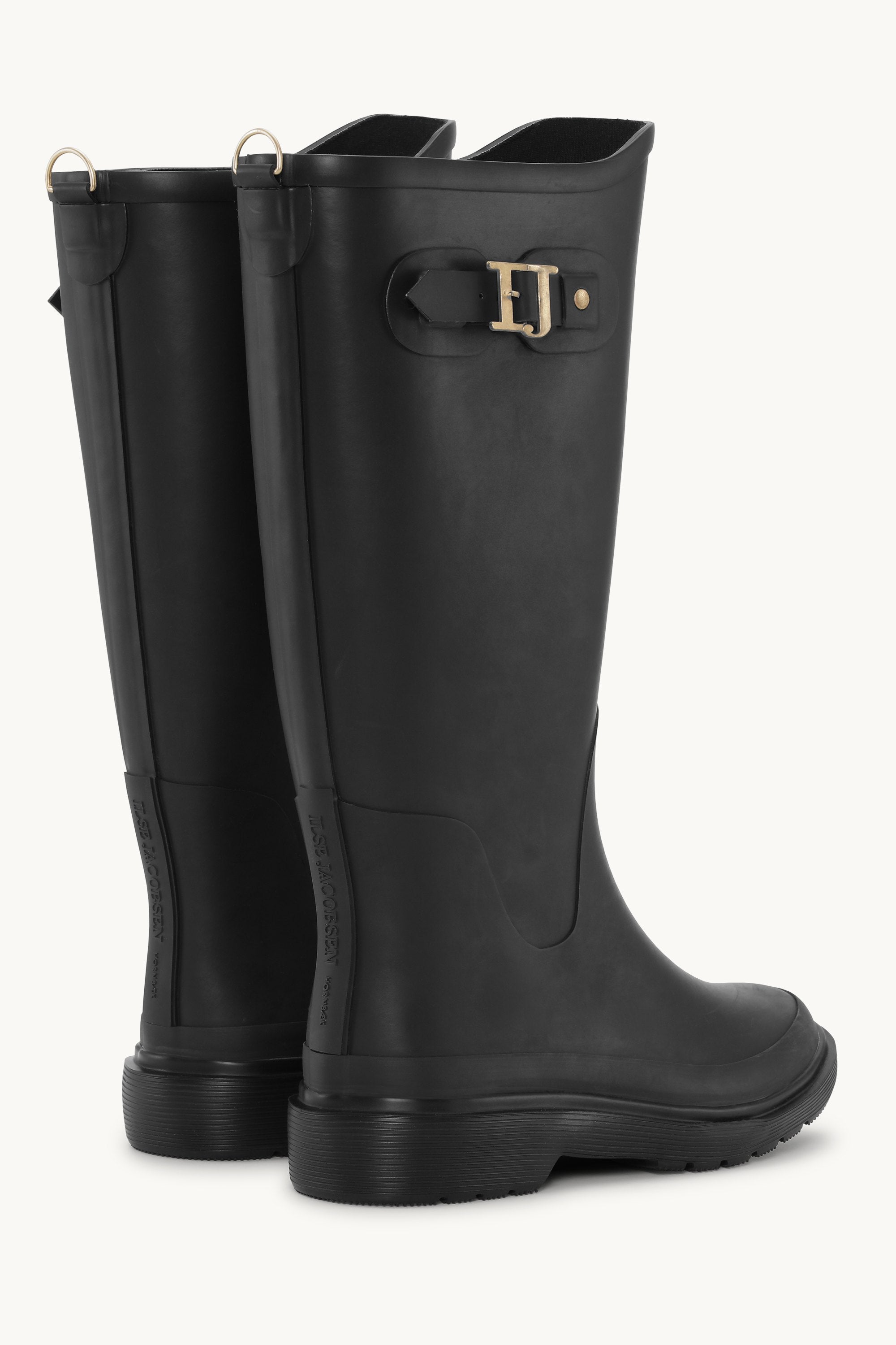 Lange Gummistøvler - Black Black