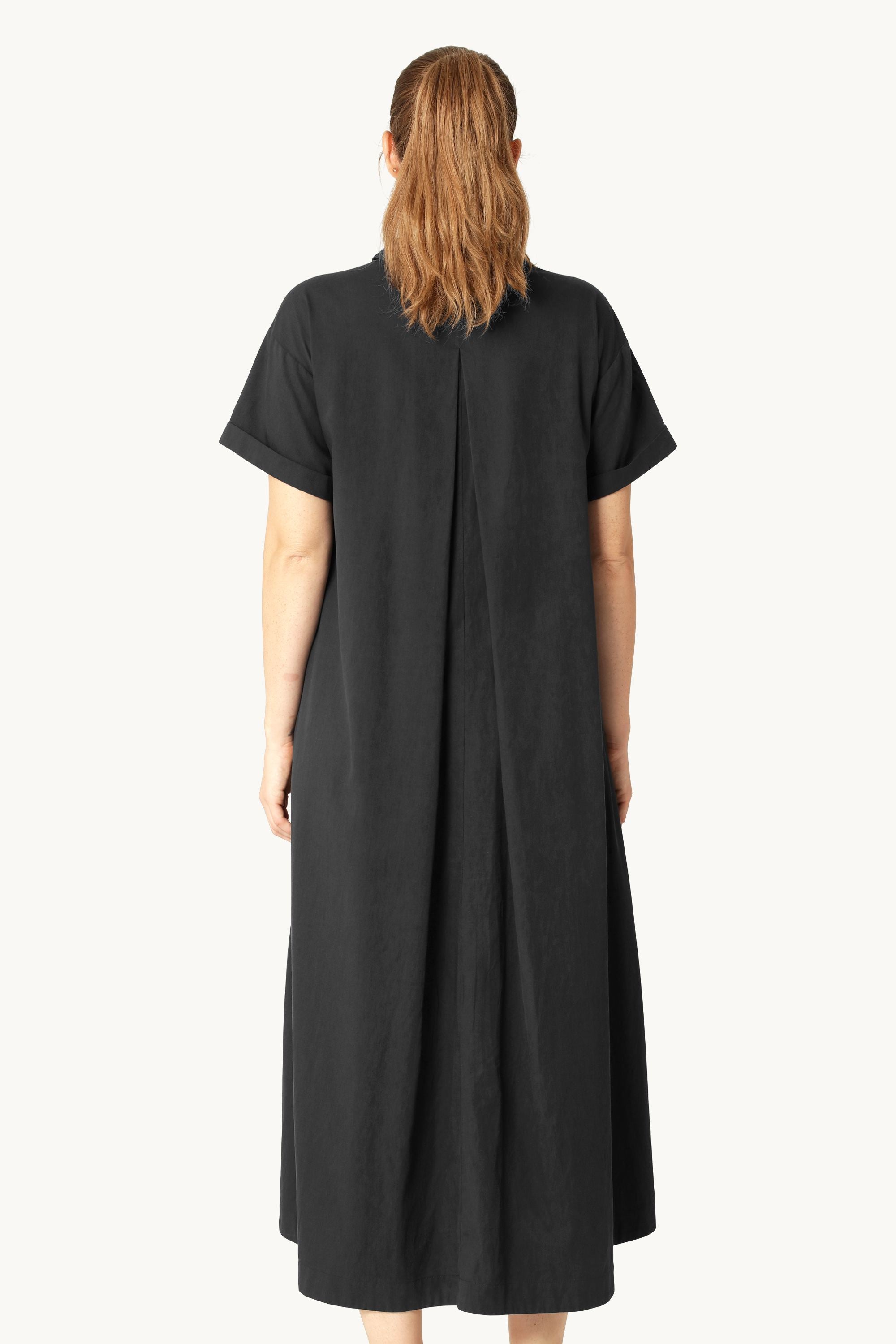 Lang Kjole A-linje - Dark Indigo