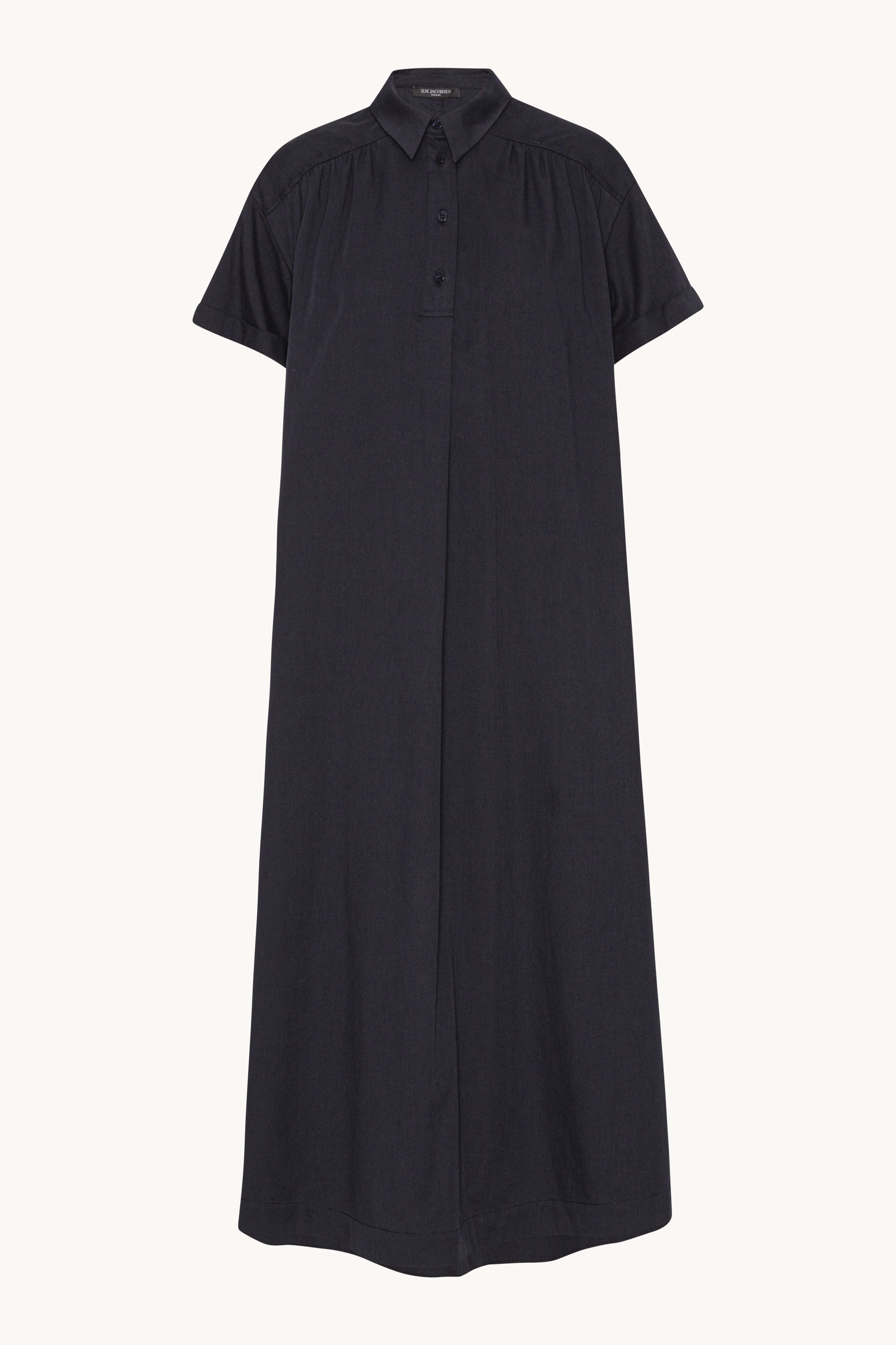 Lang Kjole A-linje - Dark Indigo