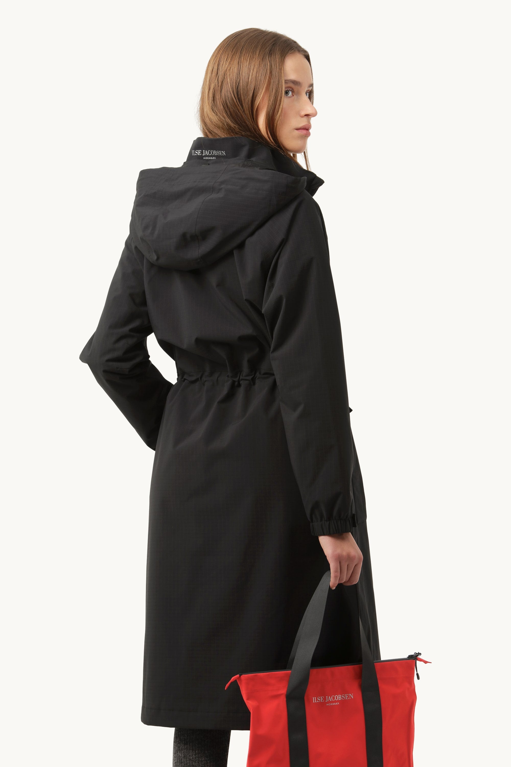 Long Winter Coat - Black Beauty
