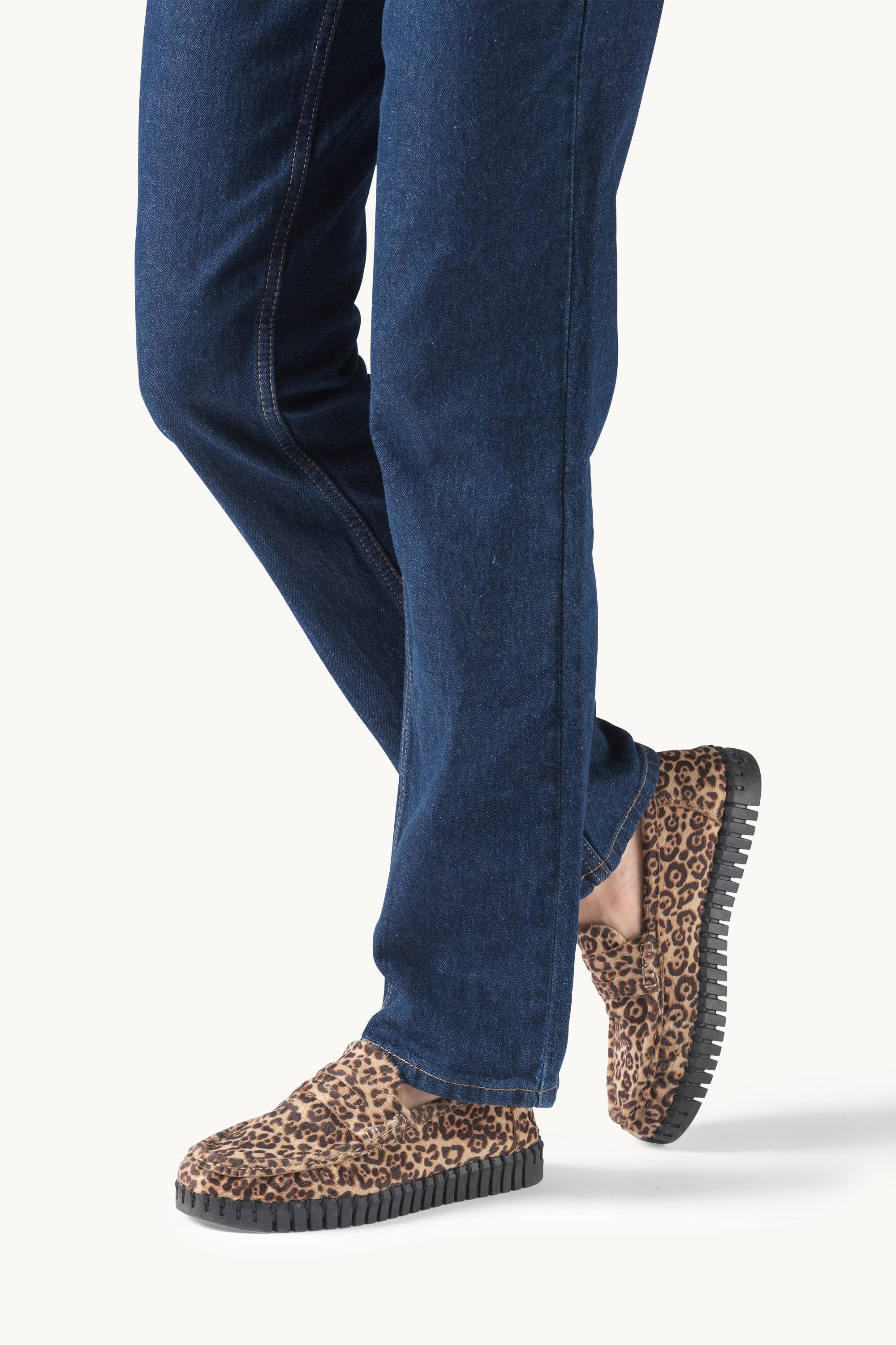 Tulip Leo Loafer - Animal Black