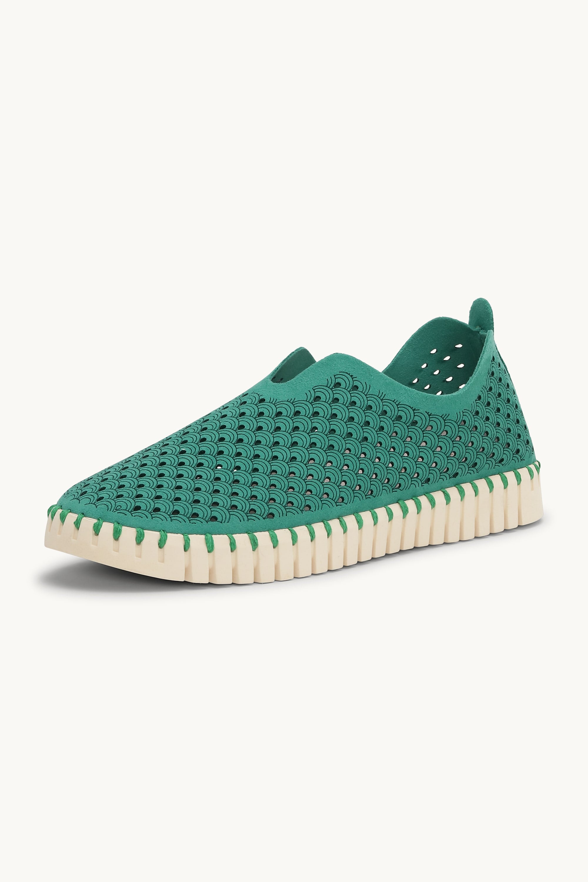 Tulip Sko - Spruce Pearled Ivory