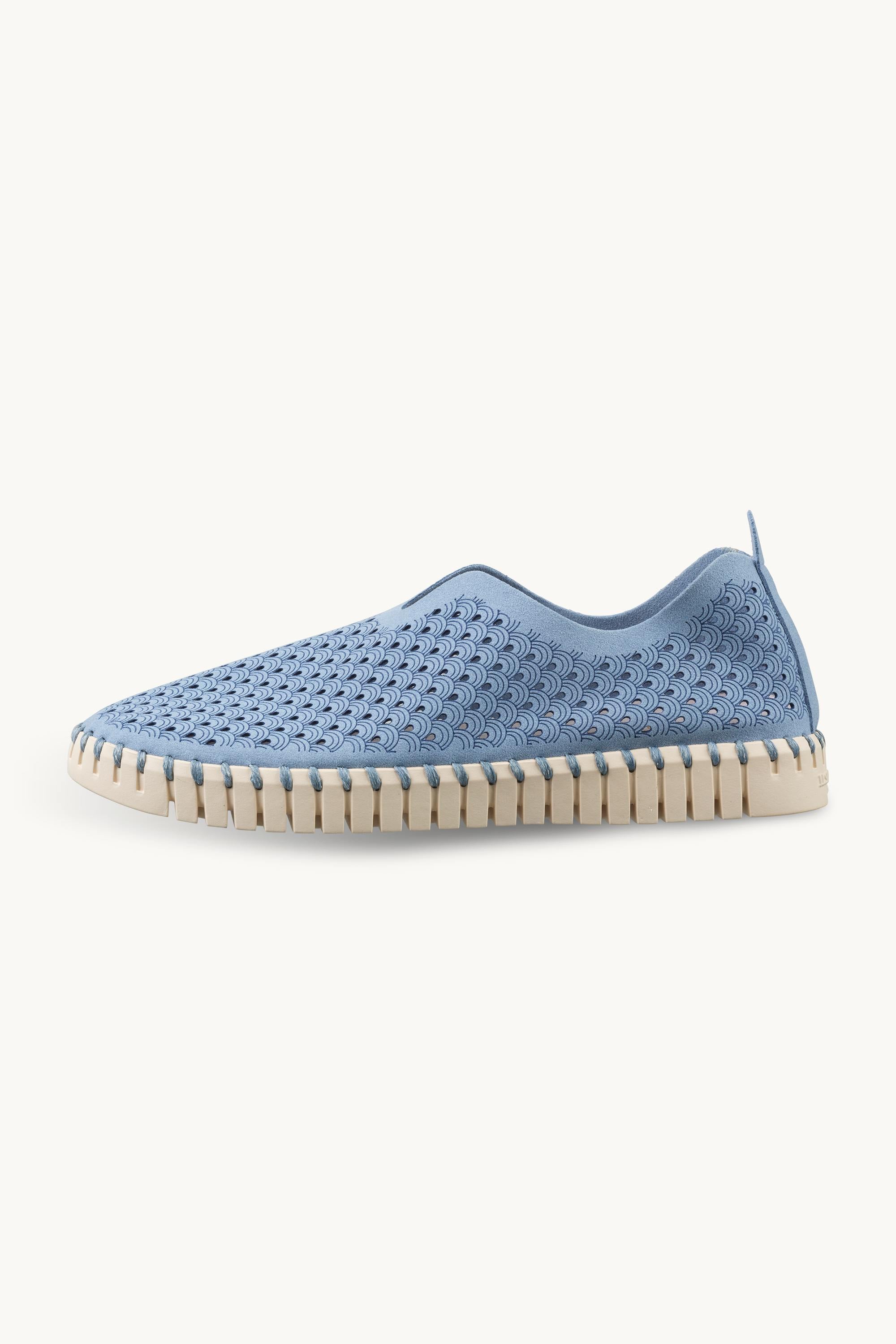 Tulip Sko - Cornflower Pearled Ivory