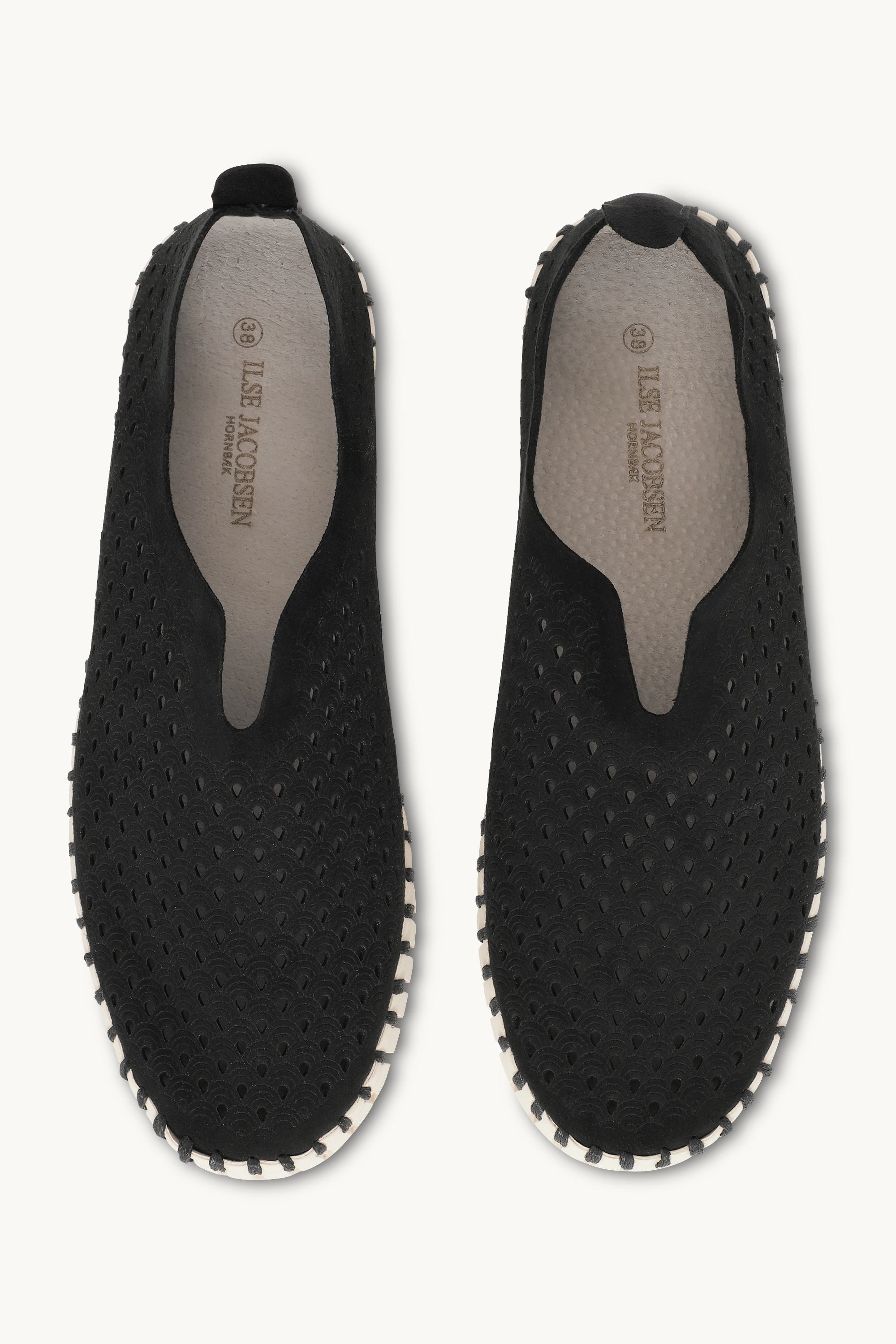 Platform Tulip Sko - Black