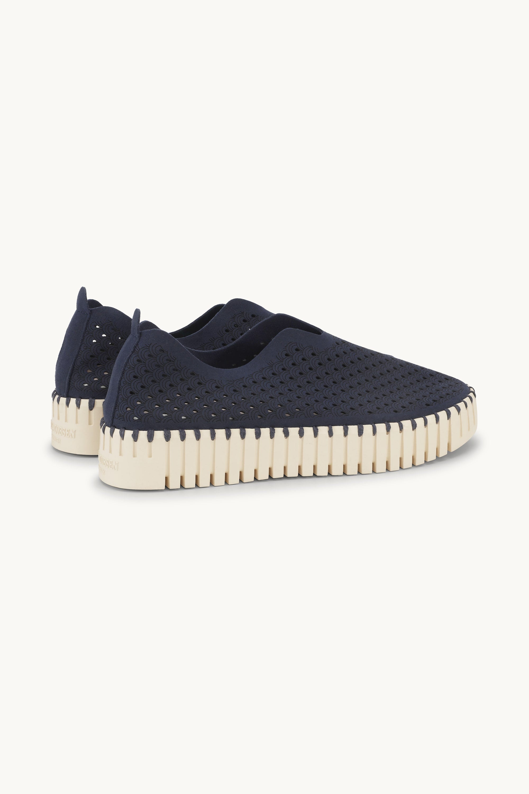 Platform Tulip Sko - Dark Indigo