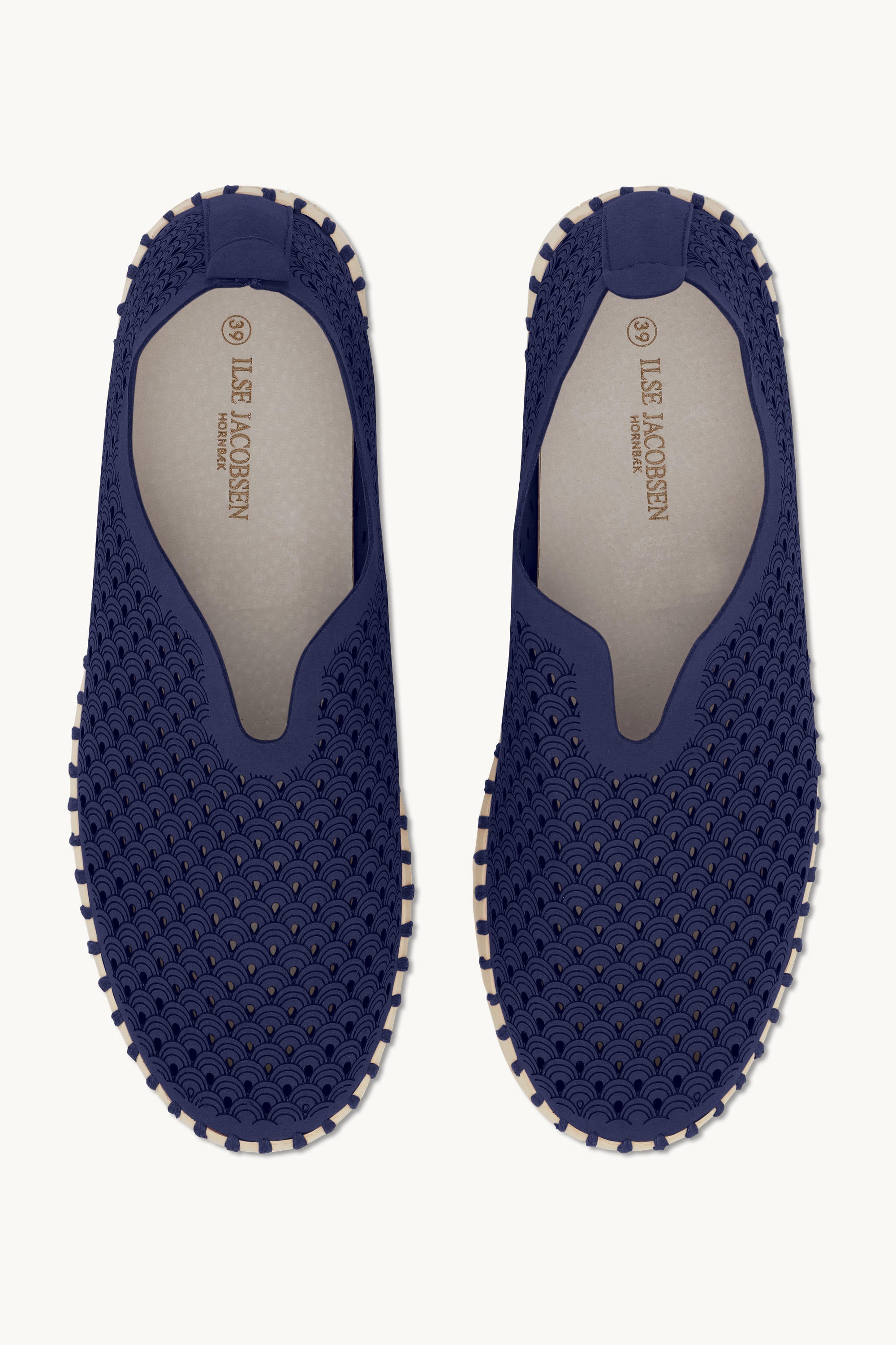 Platform Tulip Sko - Dark Indigo