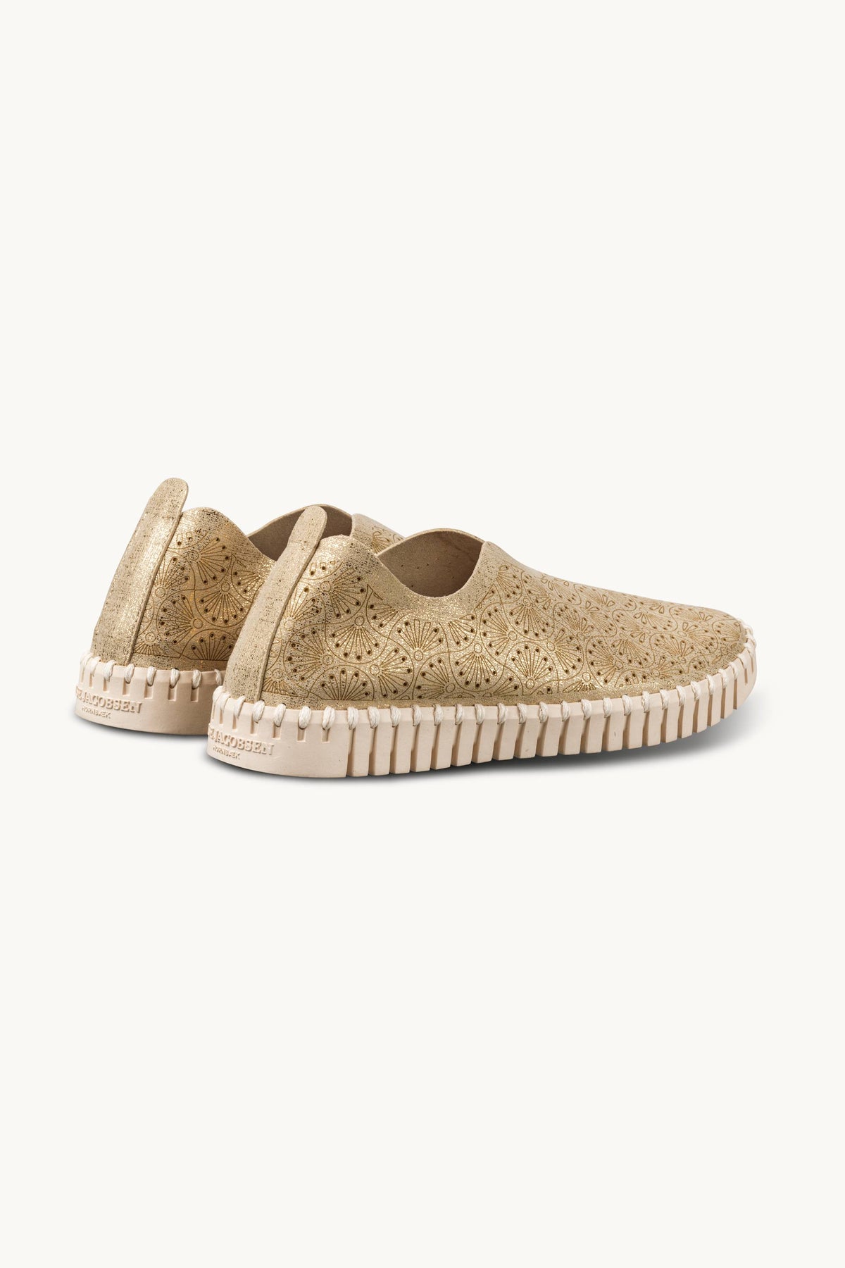 Tulip Organic Flat Glitter - Platin Pearled Ivory