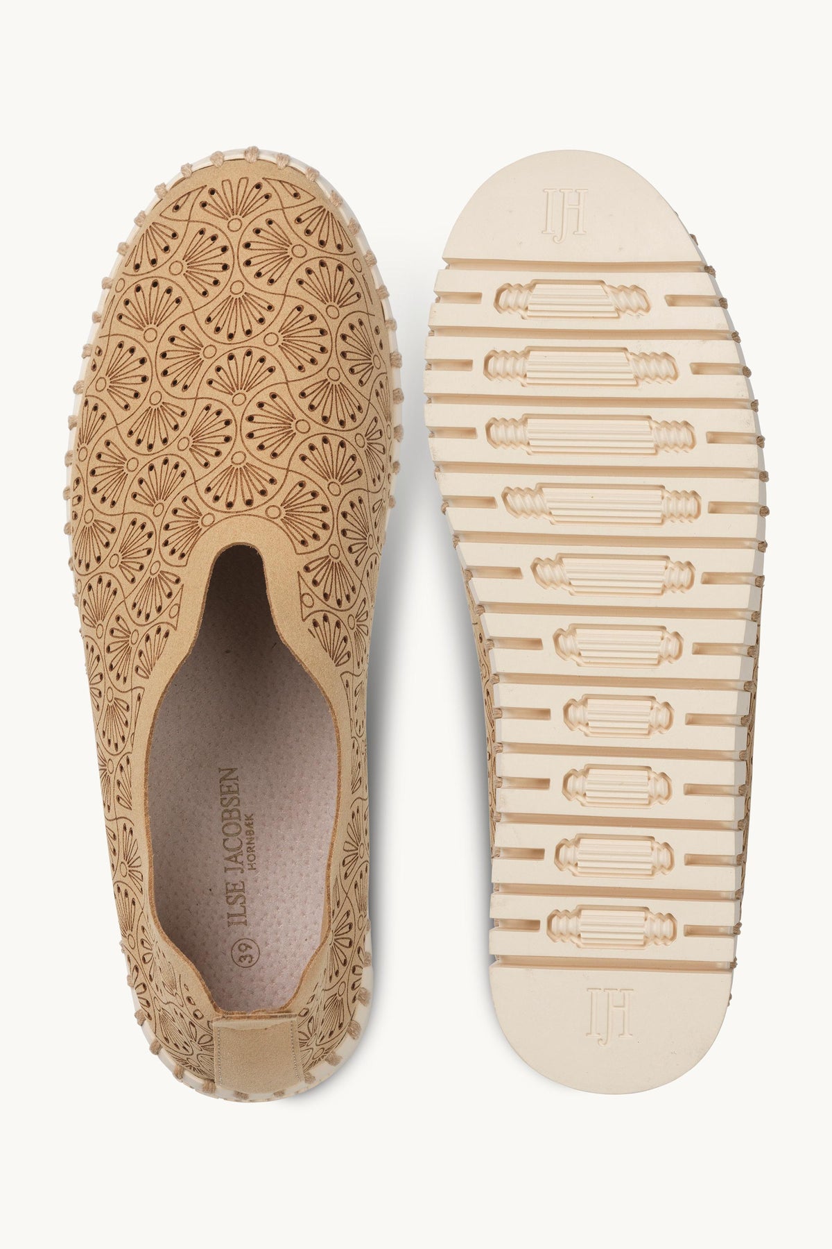 Tulip Organic Flat - Latte Pearled Ivory