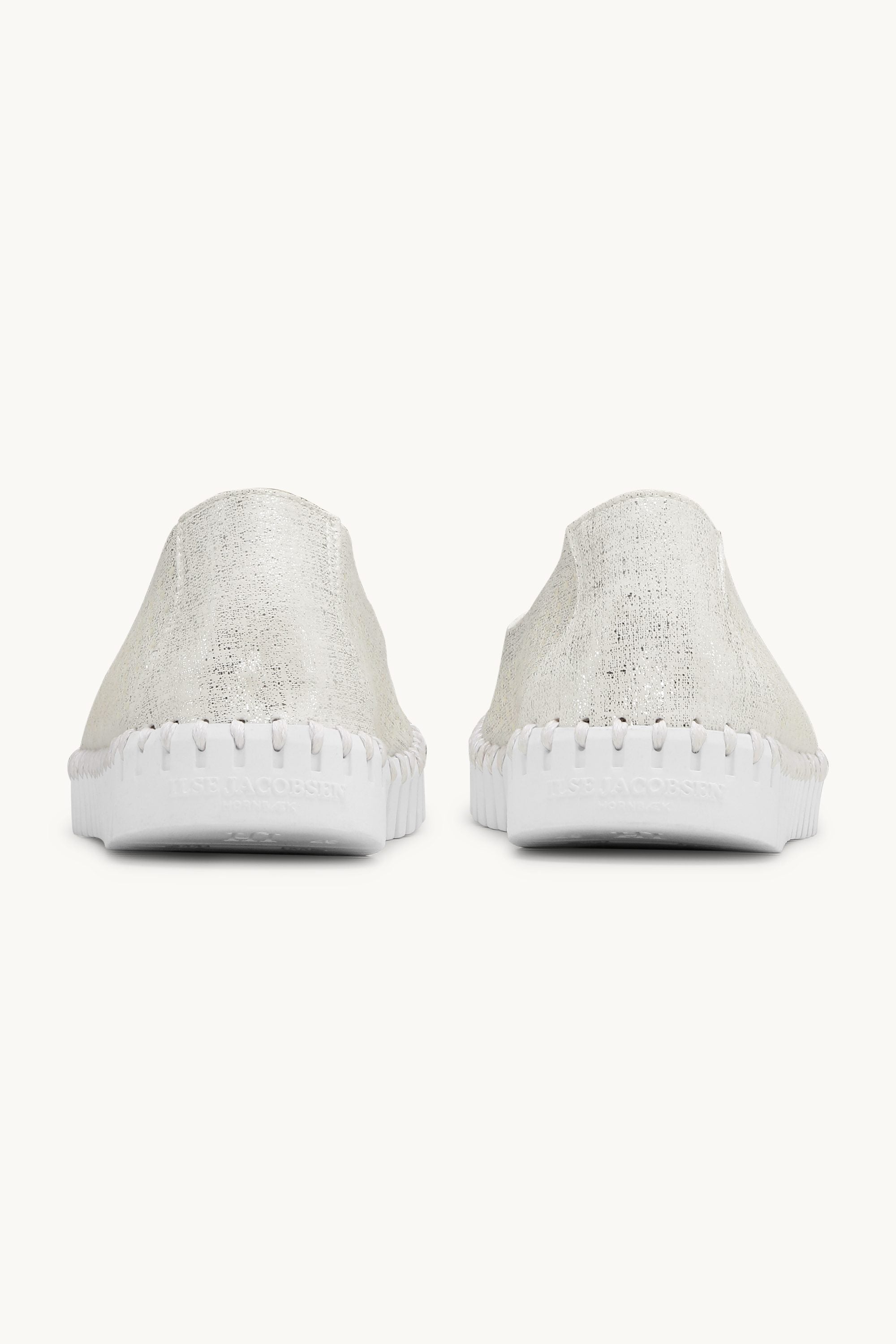 Tulip Sko Glitter - White White