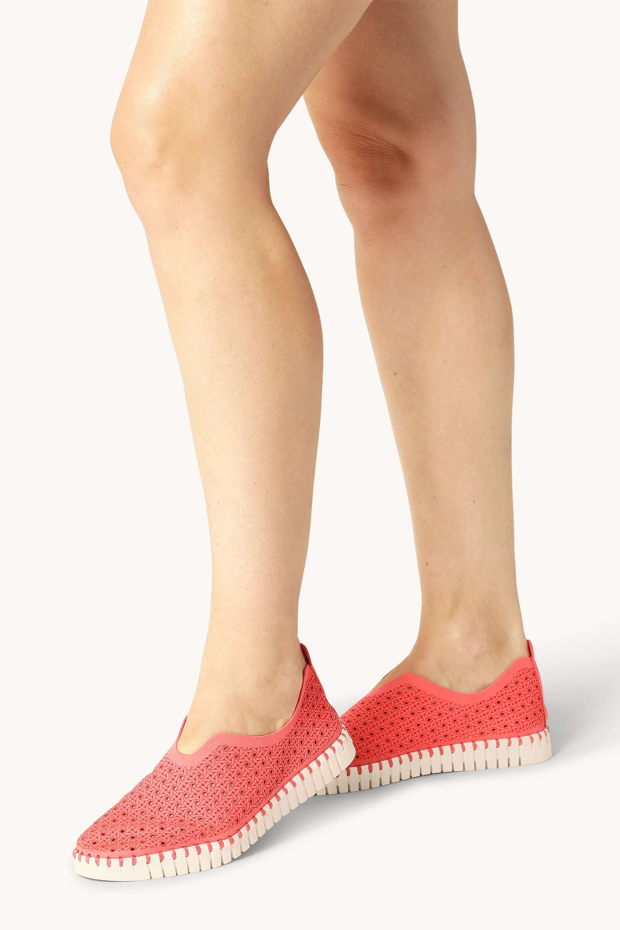Tulip Sko - Raspberry Pearled Ivory