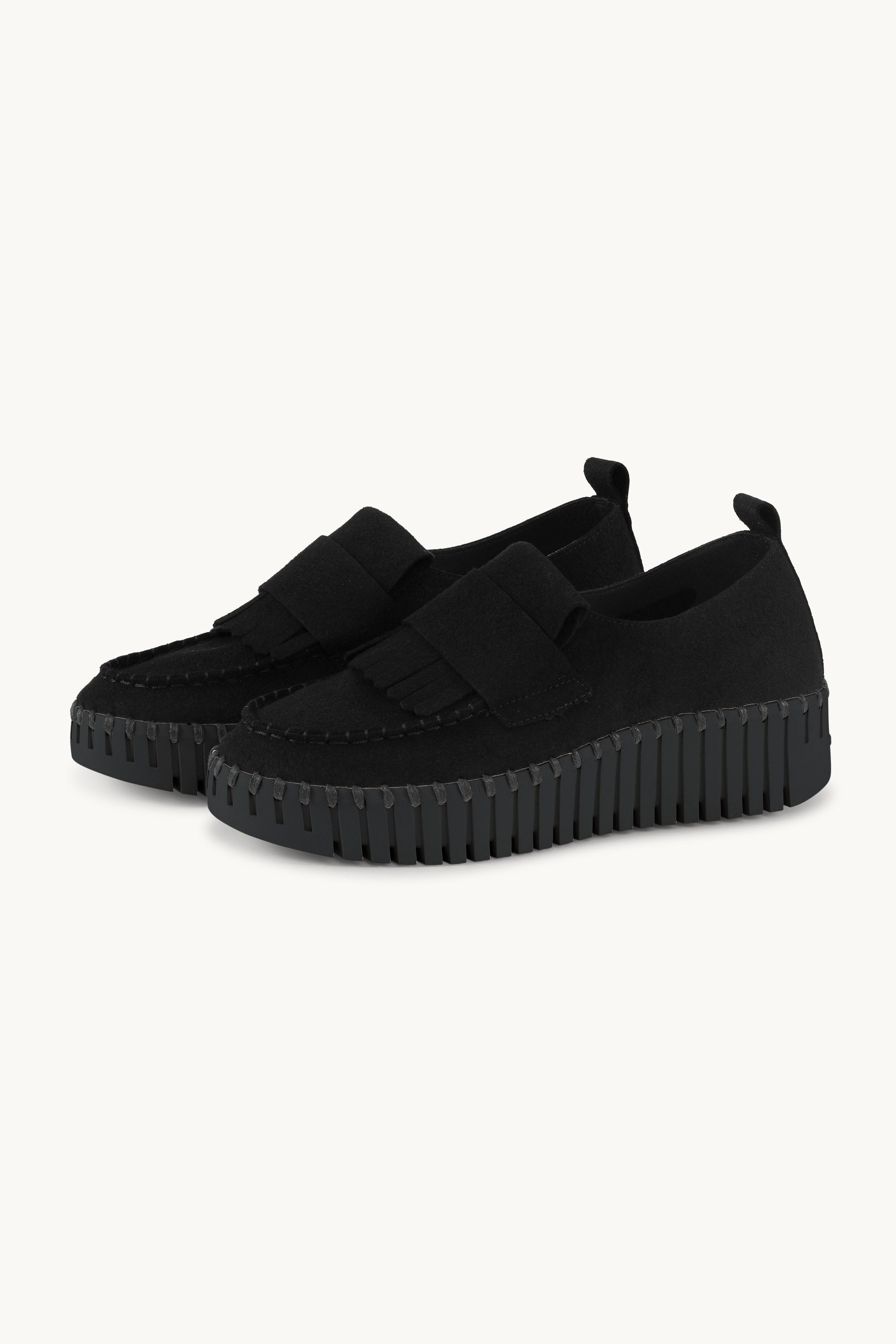 Tulip Loafer - Black Black