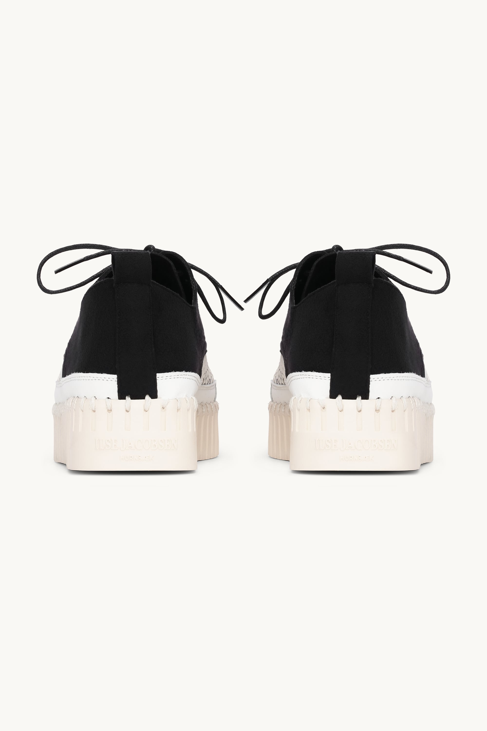 Tulip Sko Med Lisser - Black