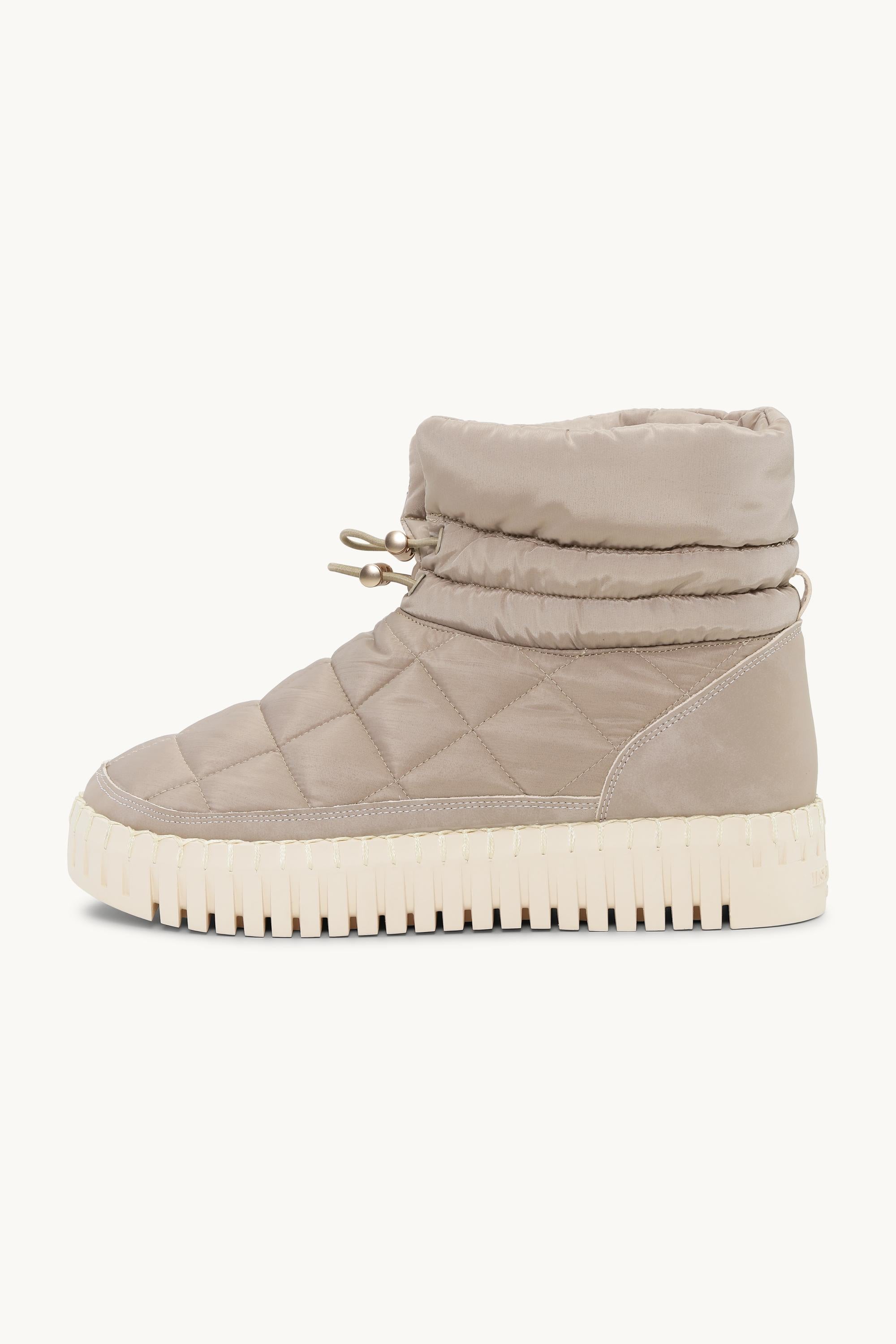 Tulip Padded Winter Boot - Wheat Pearled Ivory