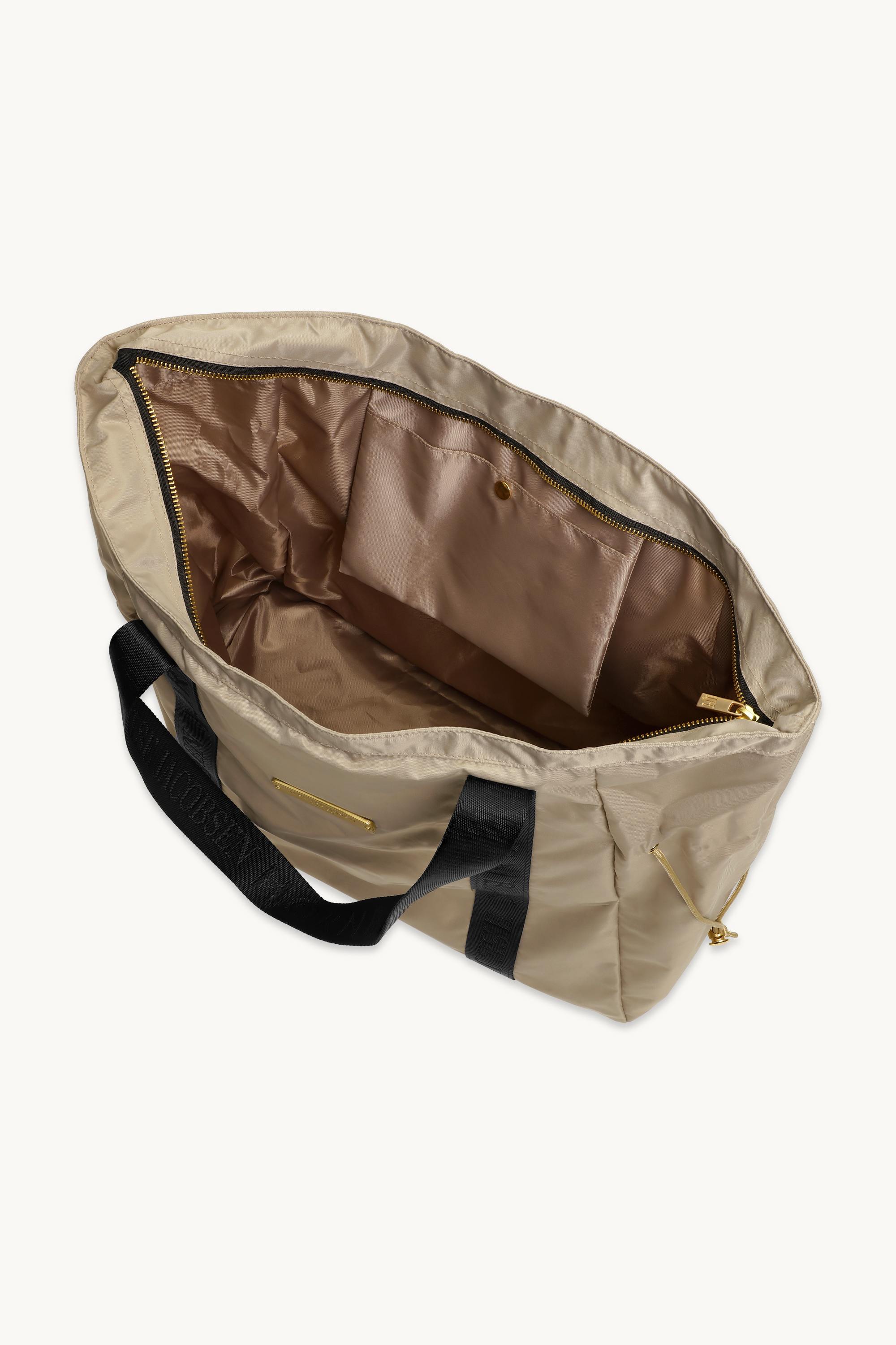 Lett Regn Shopperveske - White Pepper
