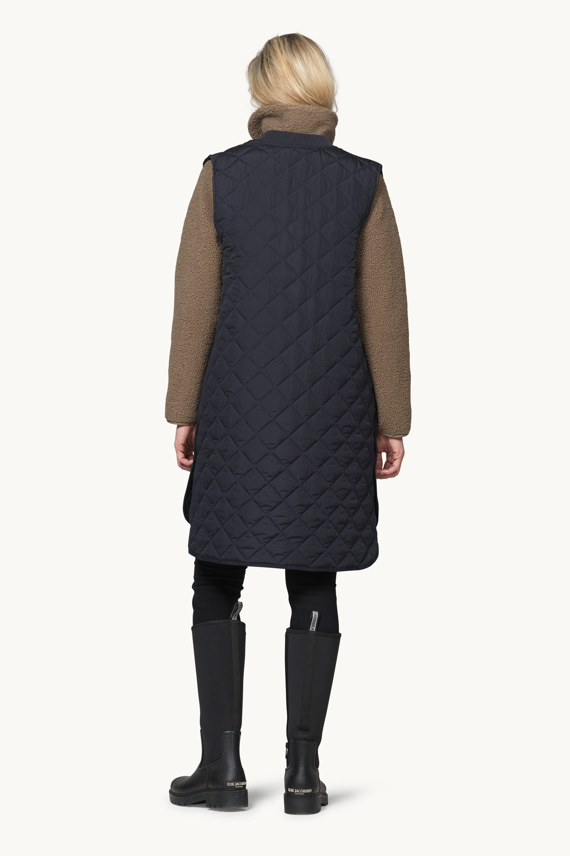 Quilt Vest - Dark Indigo