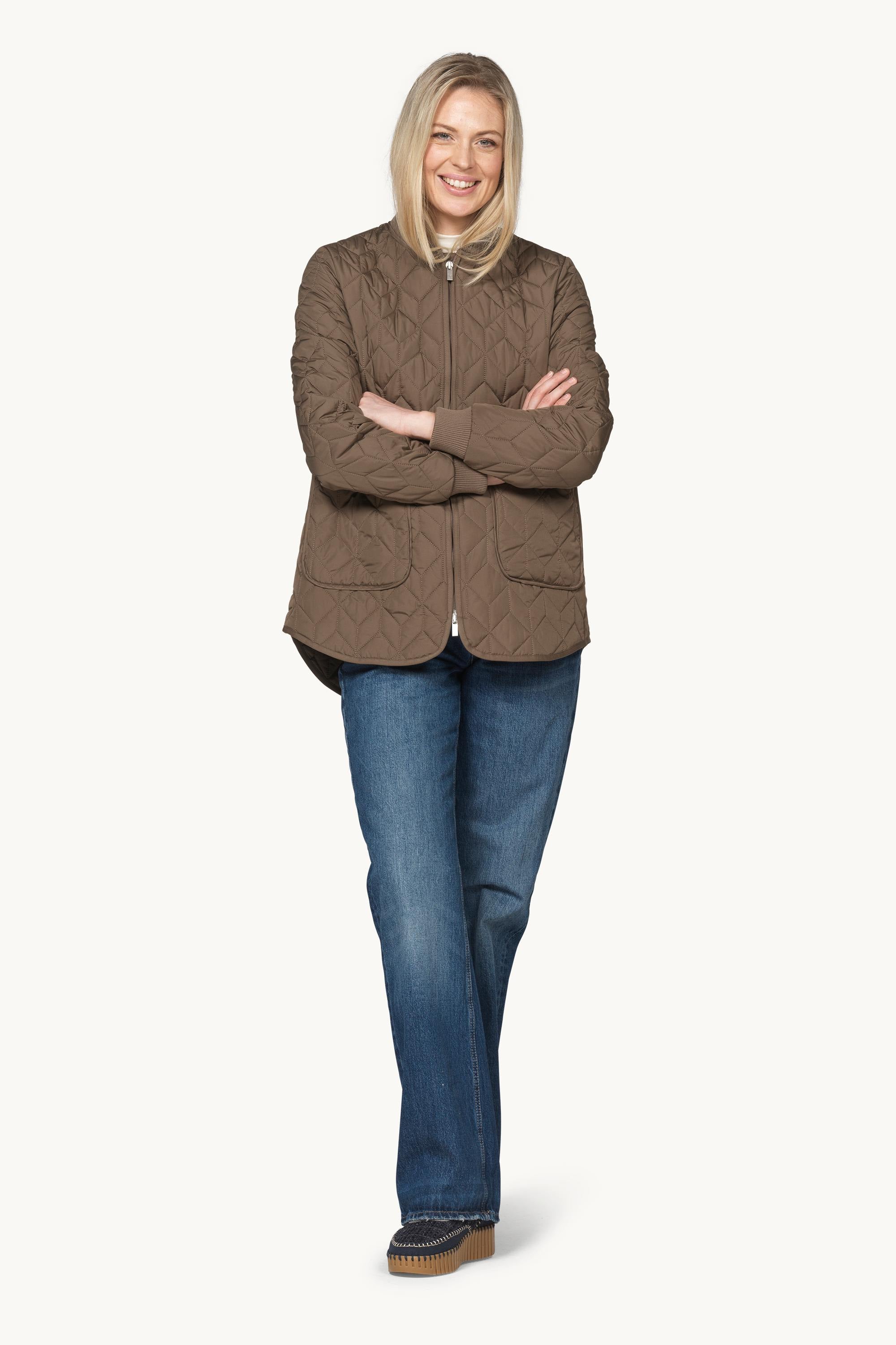 Quilt Jacket - Mud