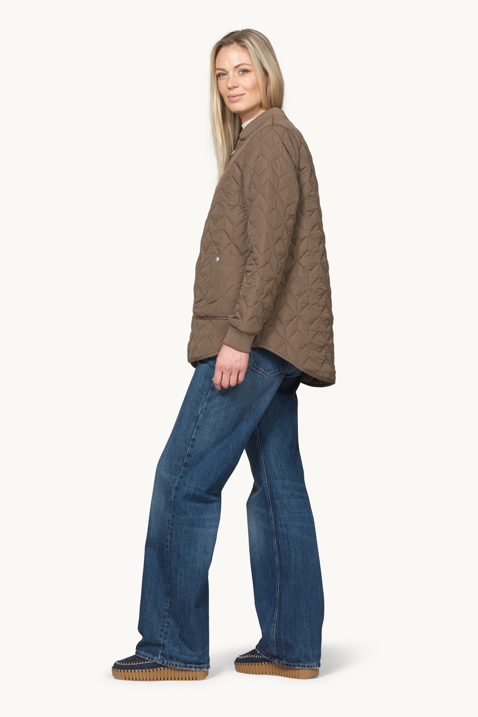 Quilt Jacket - Mud