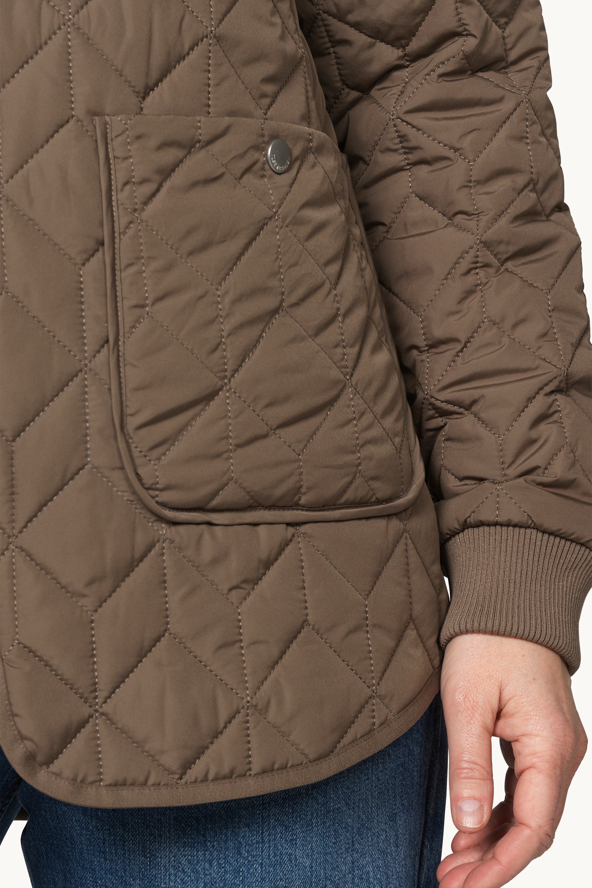 Quilt Jacket - Mud