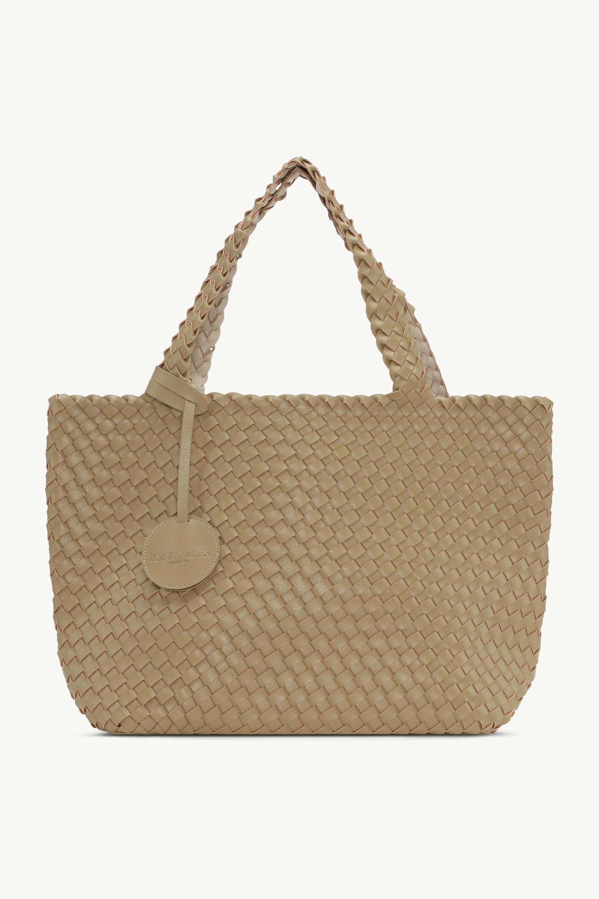 Tote Bag Flettet - Incense Light Sand