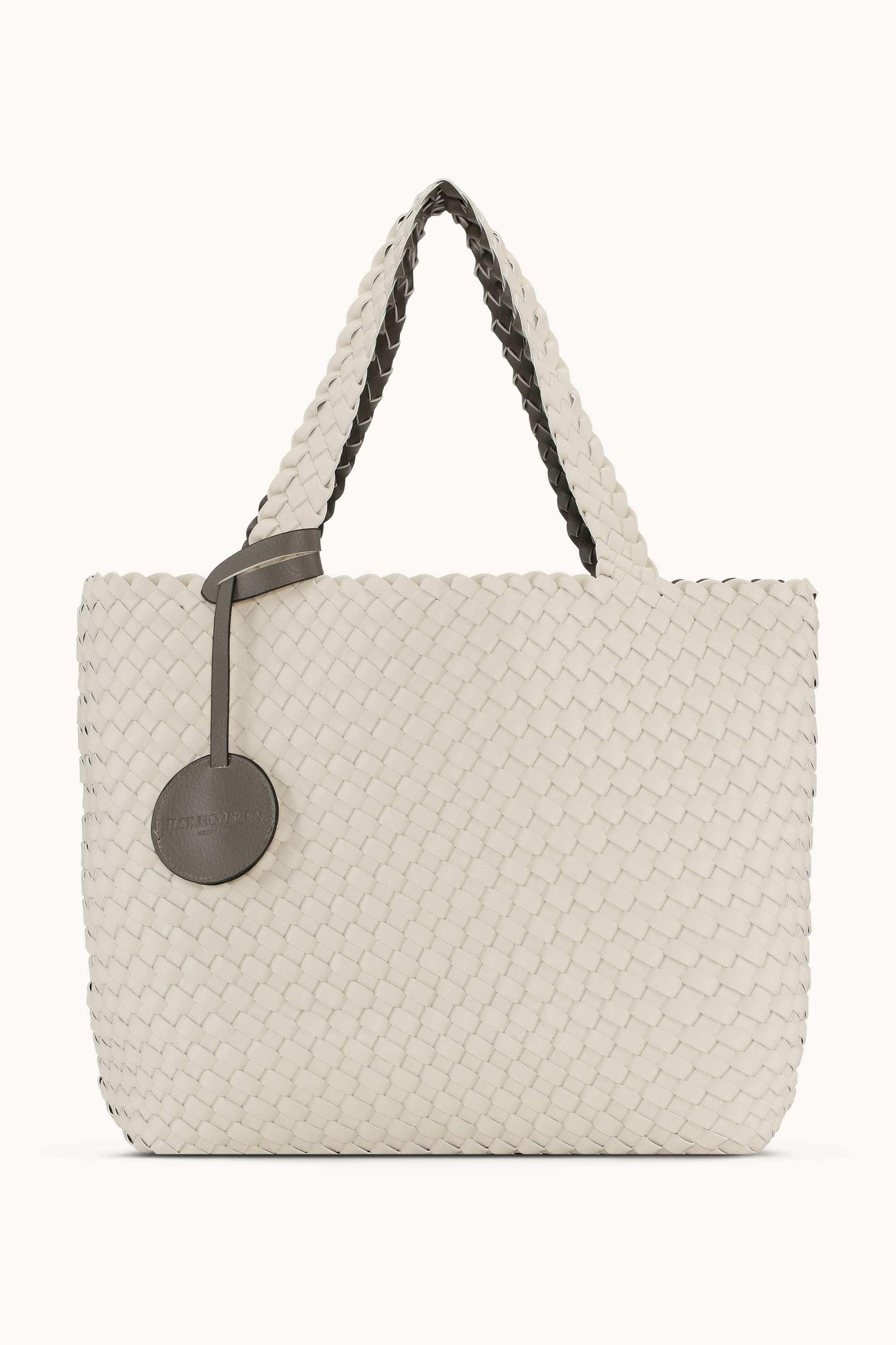 Tote Bag Flettet - Falcon Eggwhite