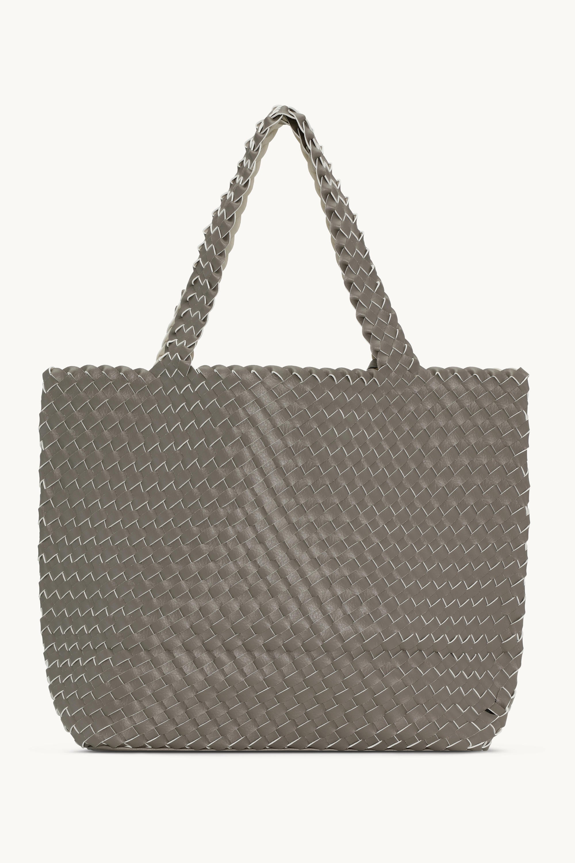 Tote Bag Flettet - Falcon Eggwhite
