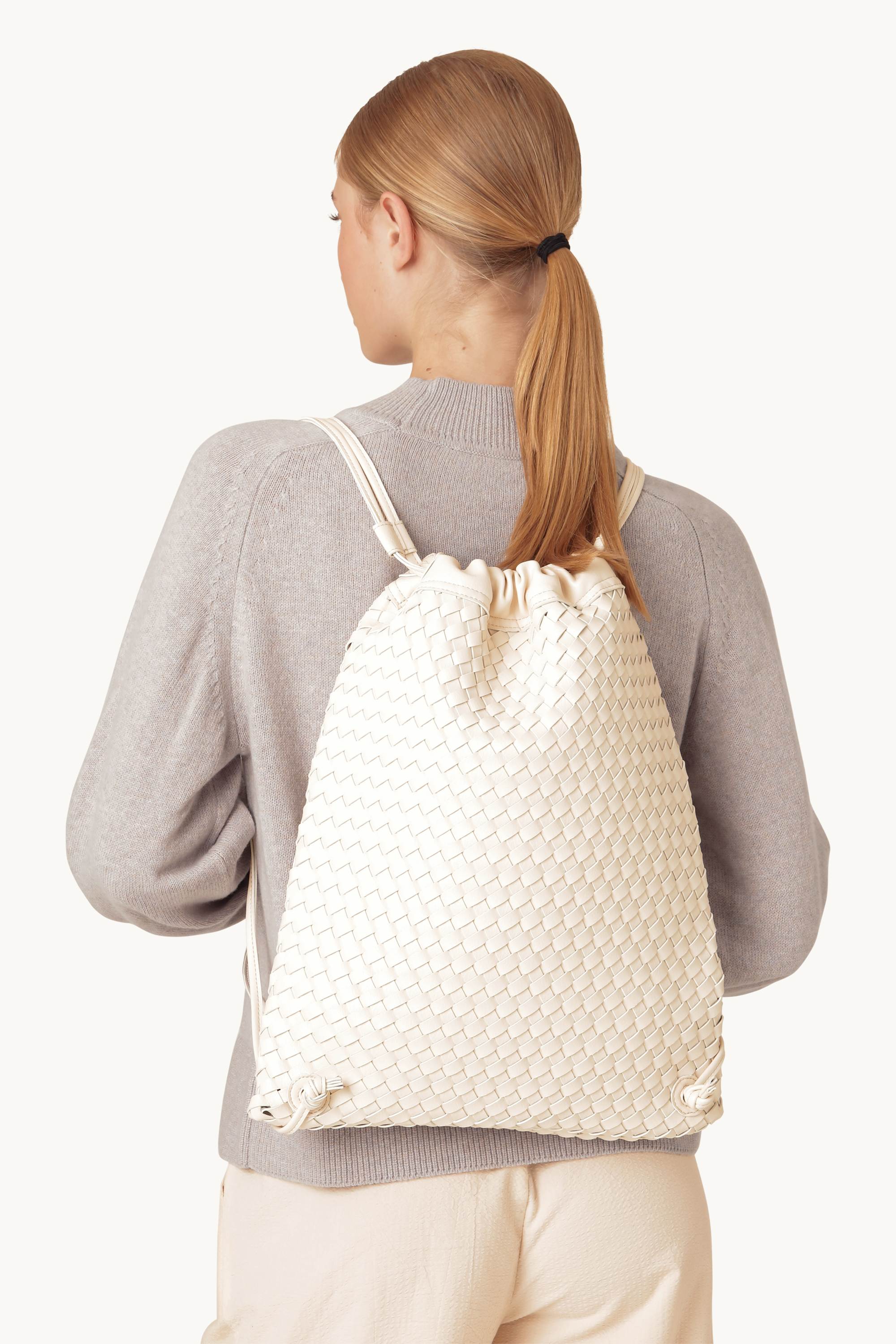 Bag - Egg White Silver