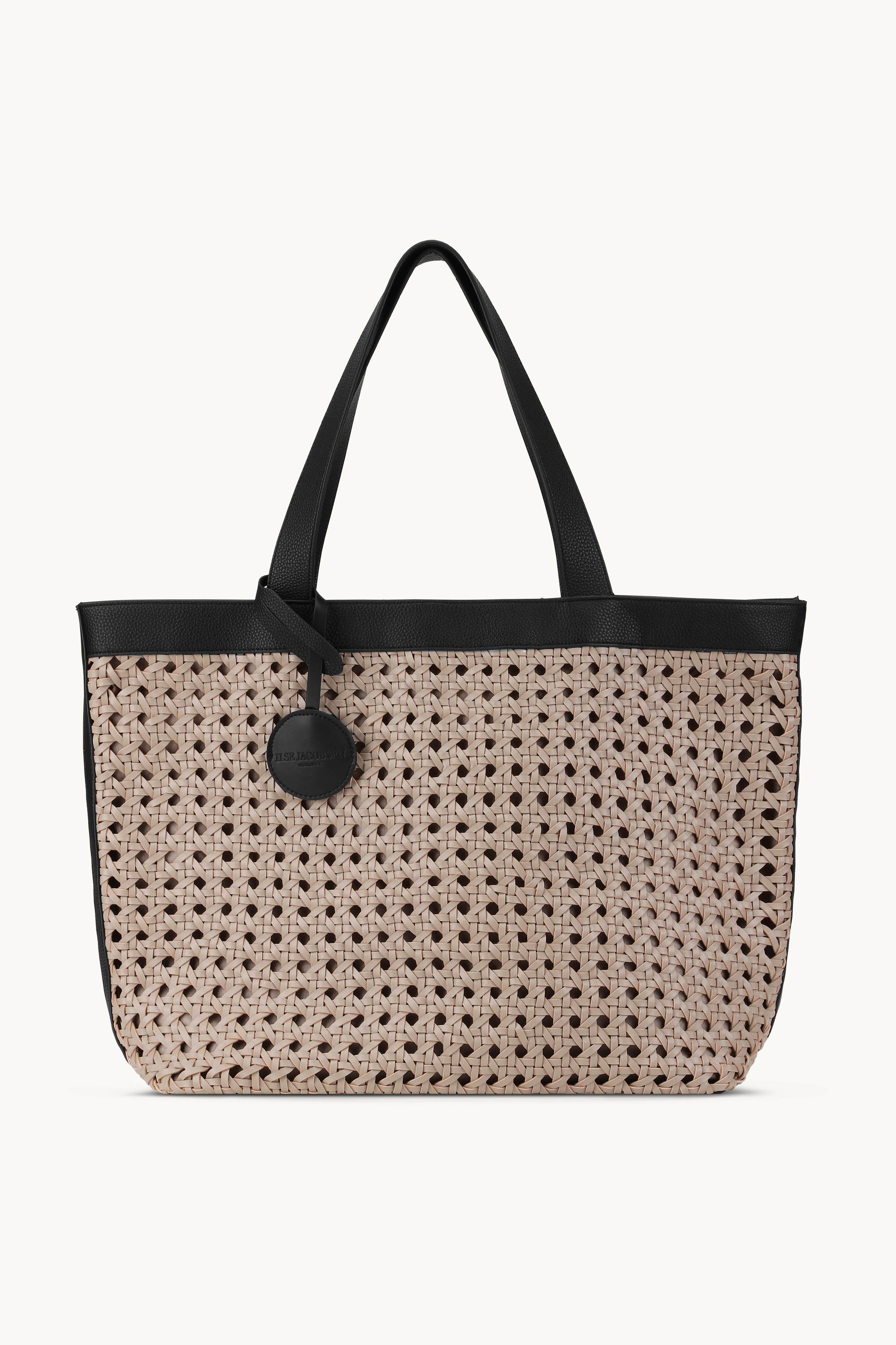 Stor Strandveske - Sand Pile Black