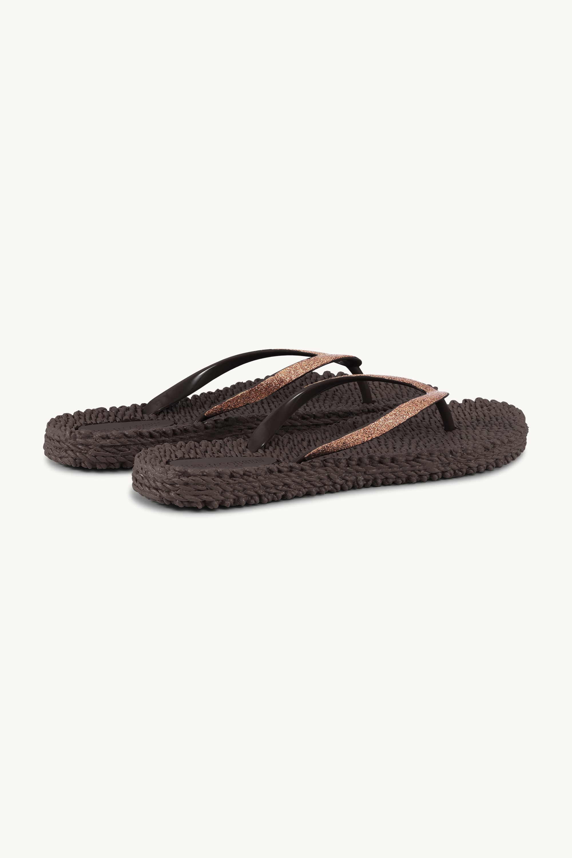 Flip-flops Glitter - Prune