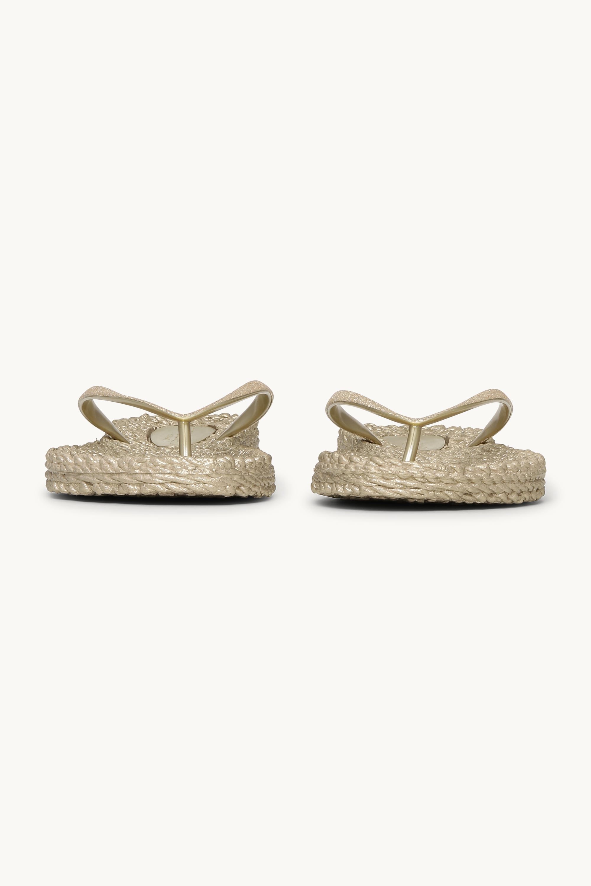 Flip-flops Glitter - Platin