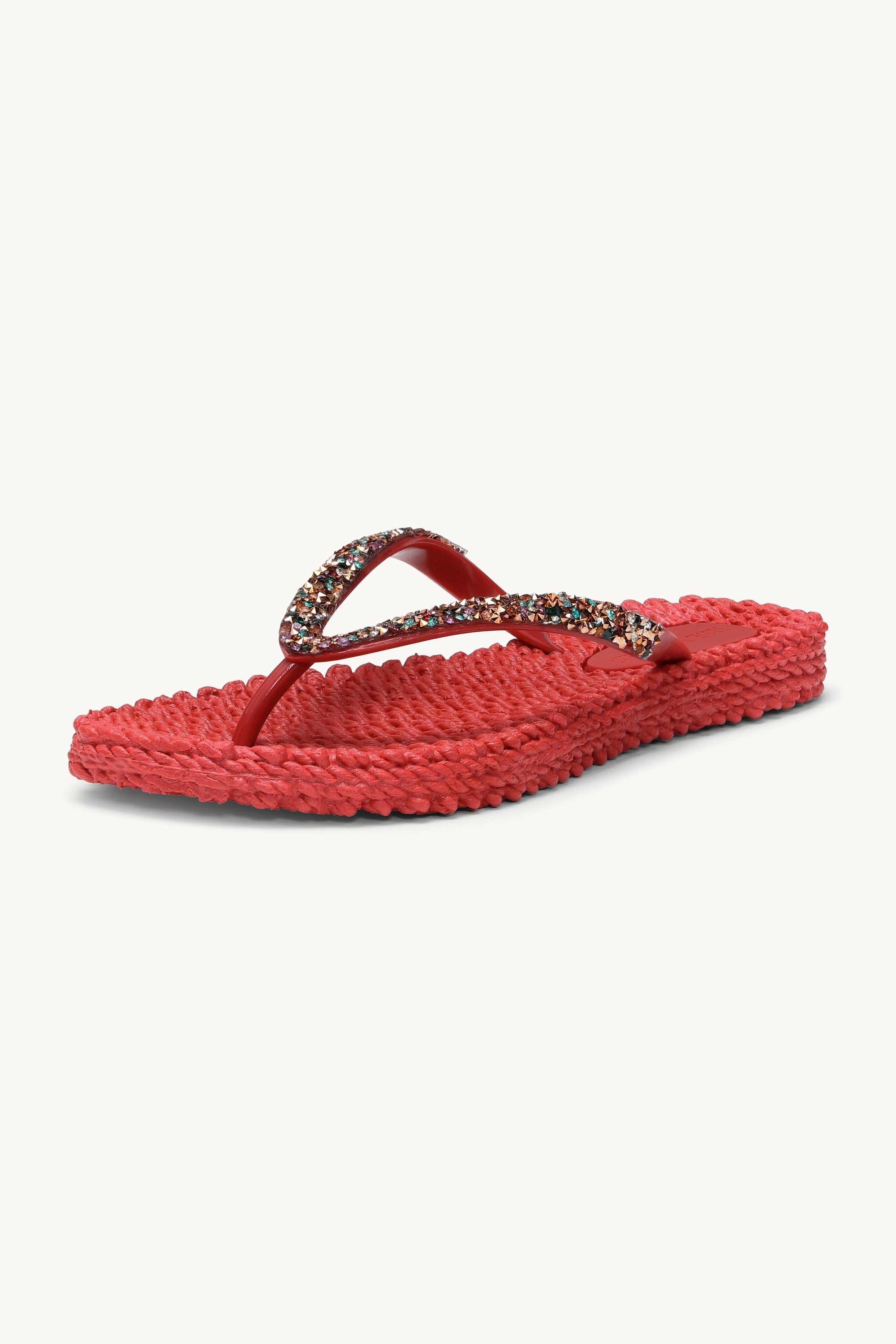 Flip Flops with Rhinestones - Baked Apple