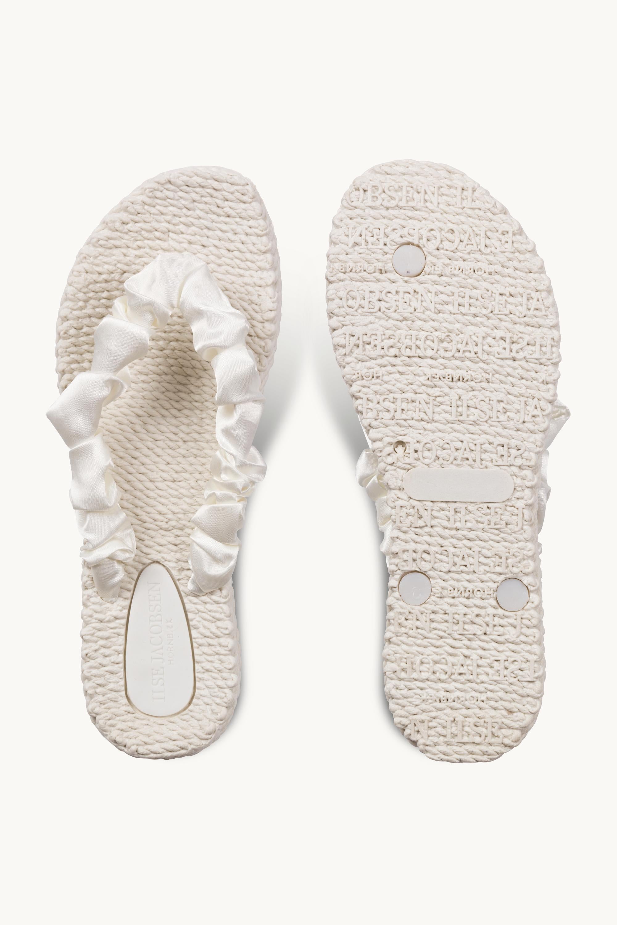 Flip-flops Tekstil - Milk Creme