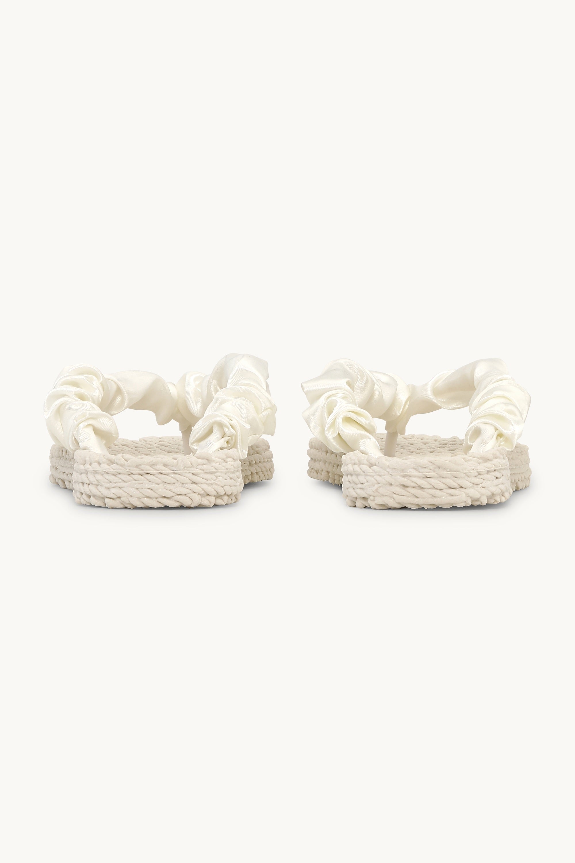 Flip-flops Tekstil - Milk Creme