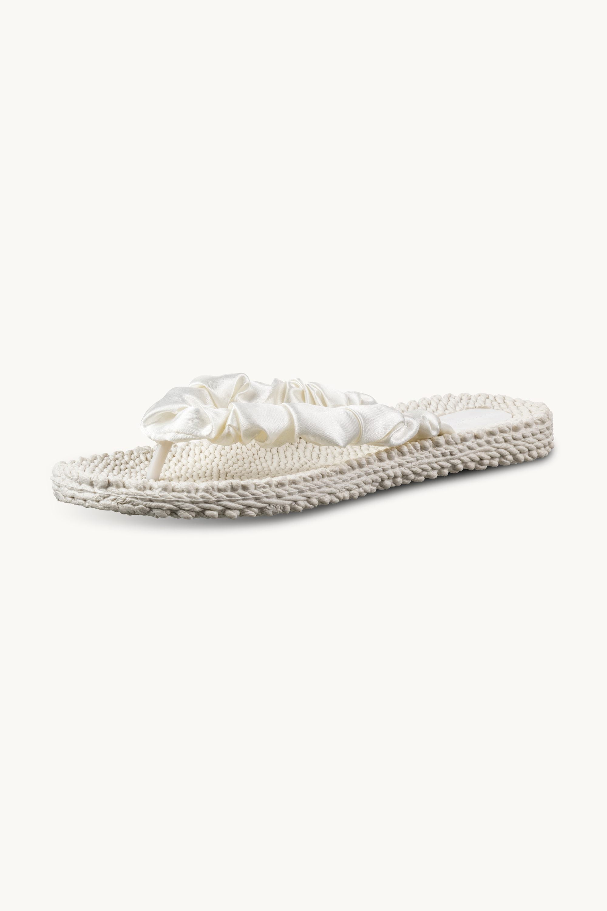 Flip-flops Tekstil - Milk Creme