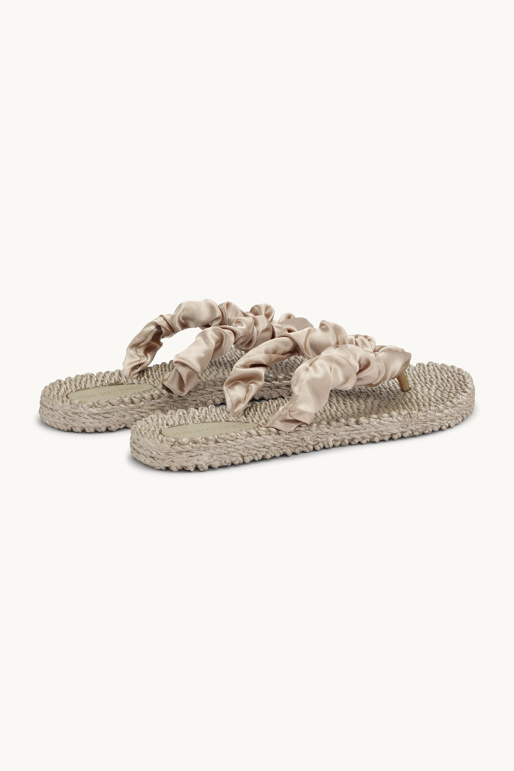 Flip-flops Tekstil - Platin