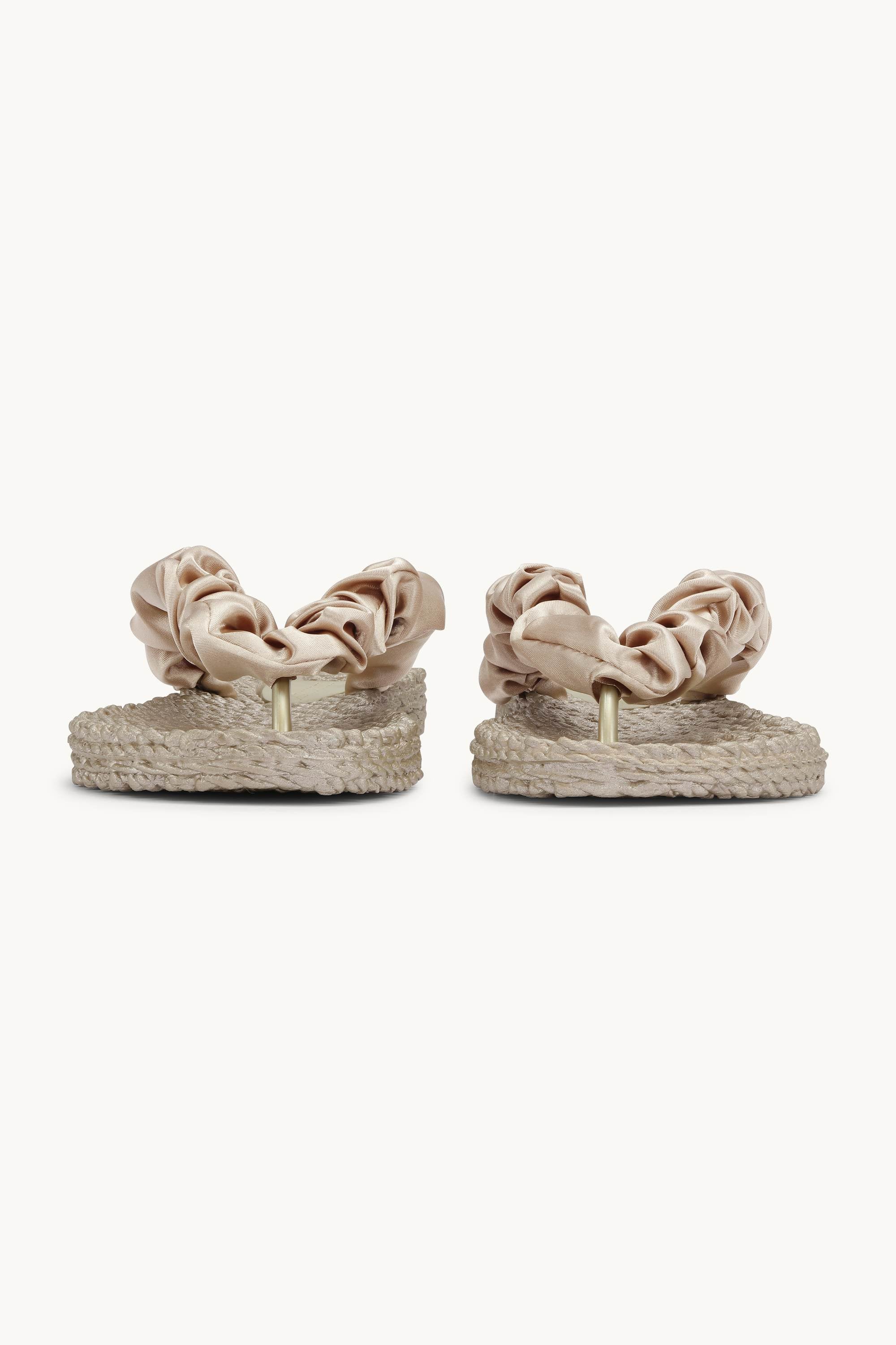 Flip-flops Tekstil - Platin
