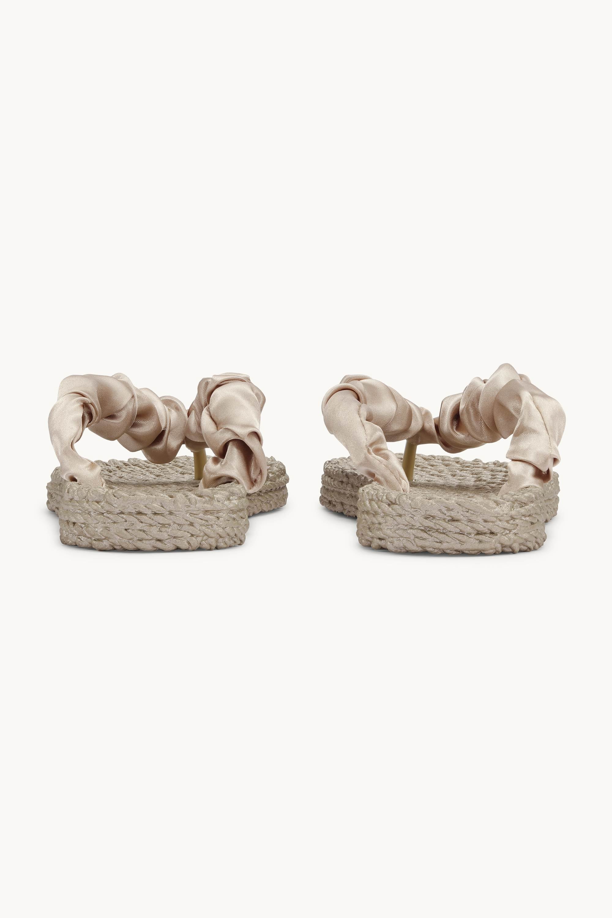 Flip-flops Tekstil - Platin