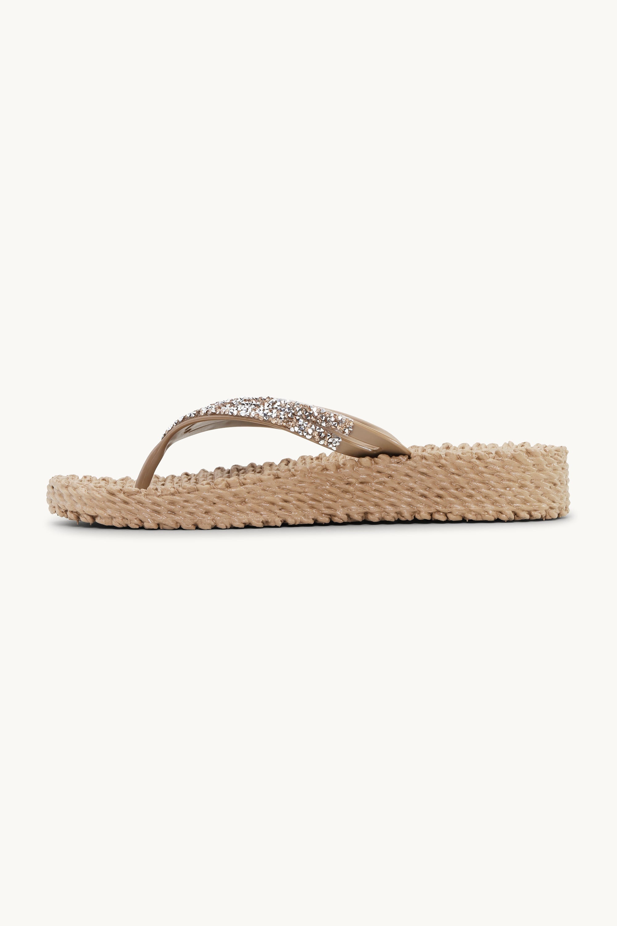 Platform Flip-flops Glitrende Steiner - Mocca