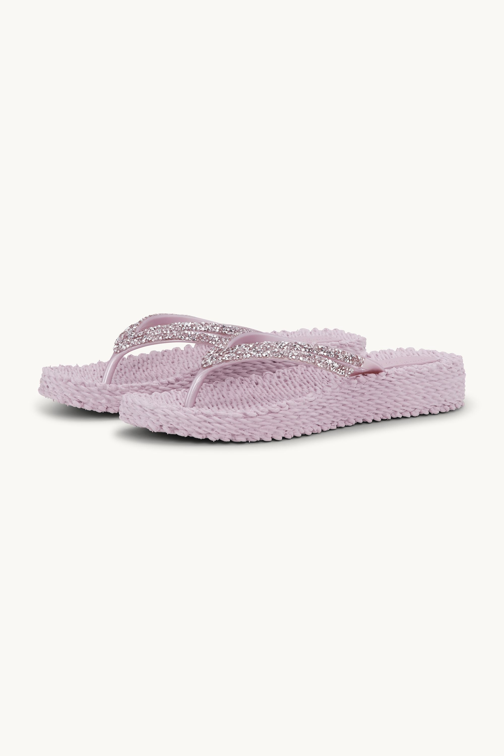 Platform Flip-flops Glitrende Steiner - Mauve Shadows