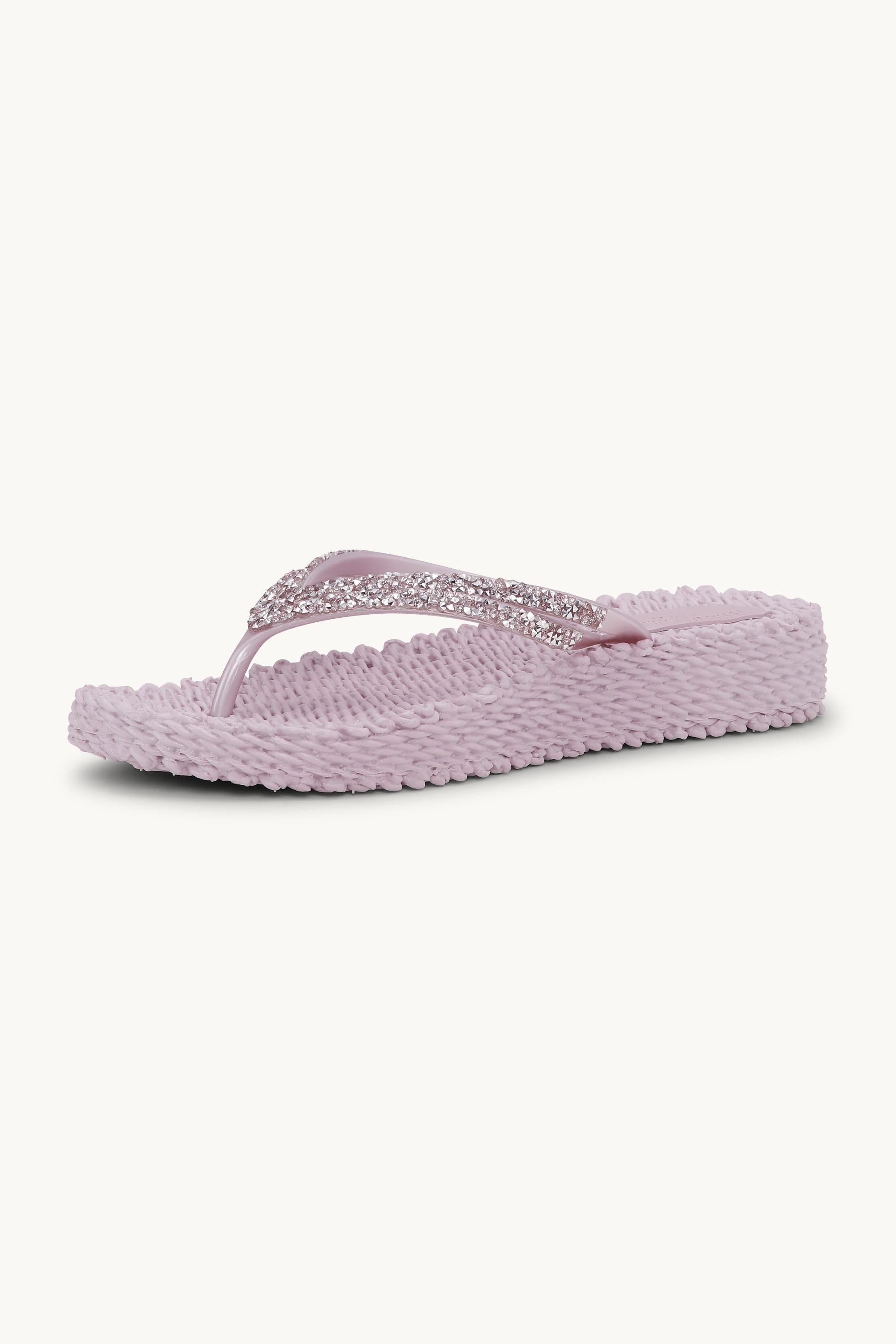Platform Flip-flops Glitrende Steiner - Mauve Shadows