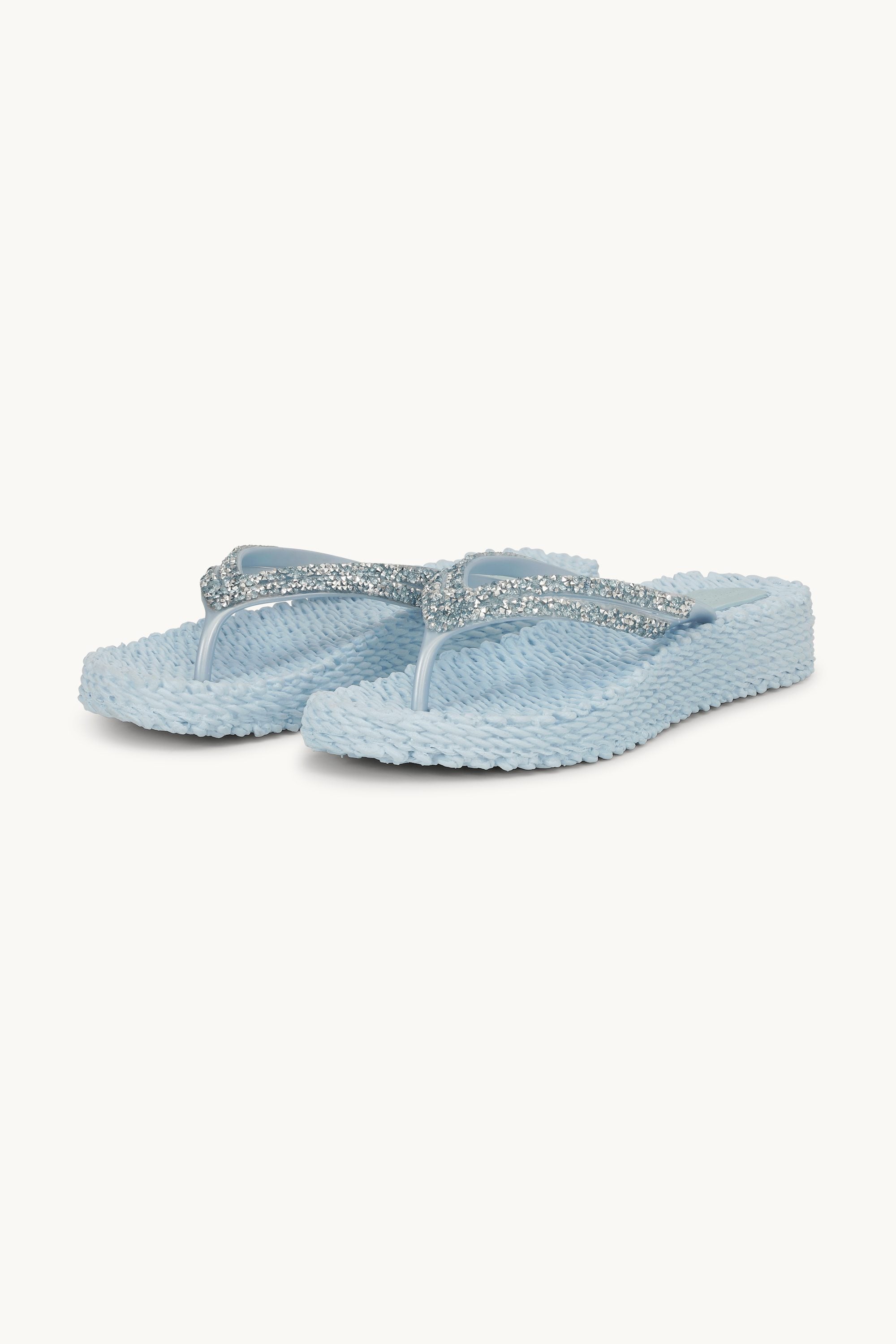 Platform Flip-flops Glitrende Steiner - Blue Bell