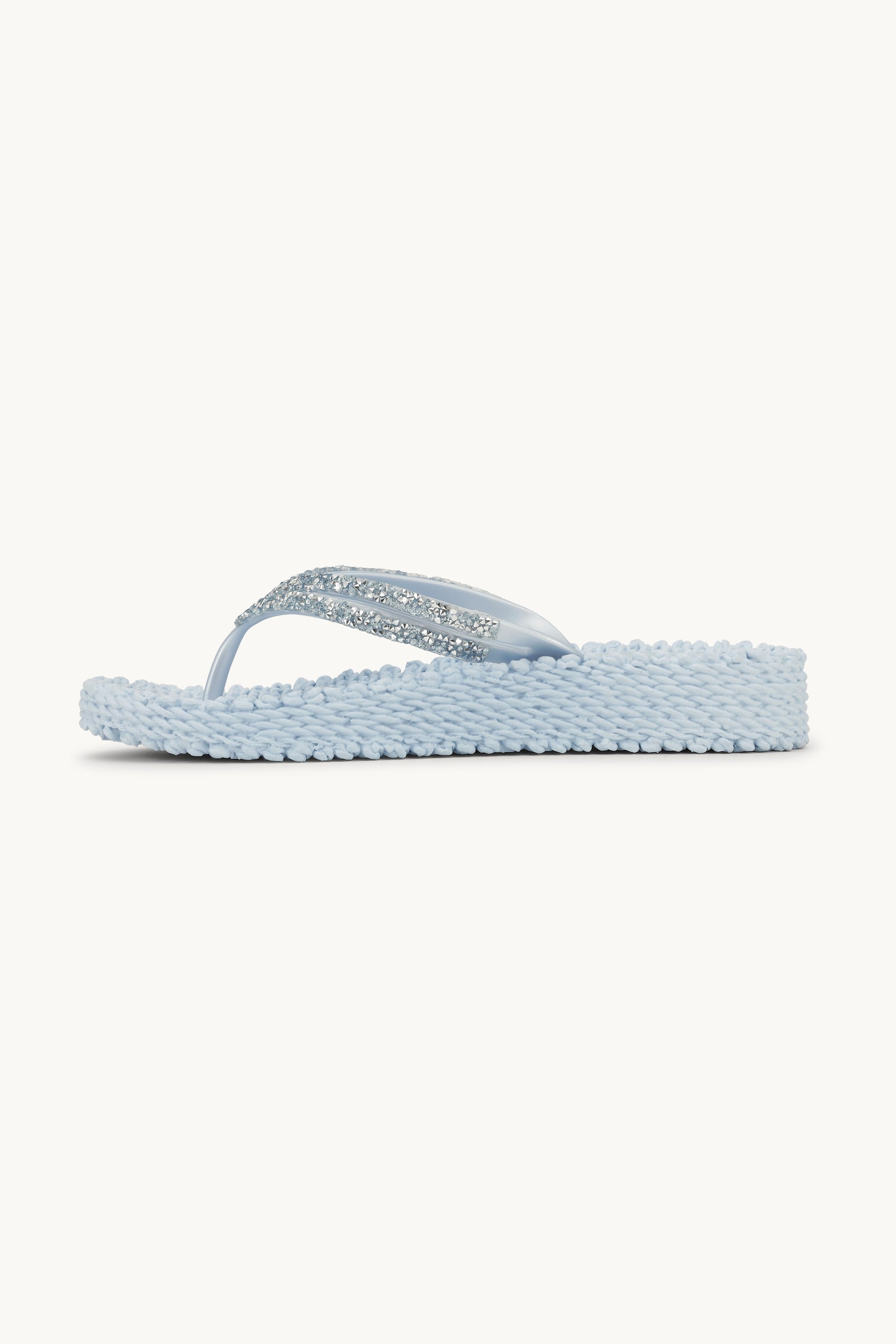 Platform Flip-flops Glitrende Steiner - Blue Bell