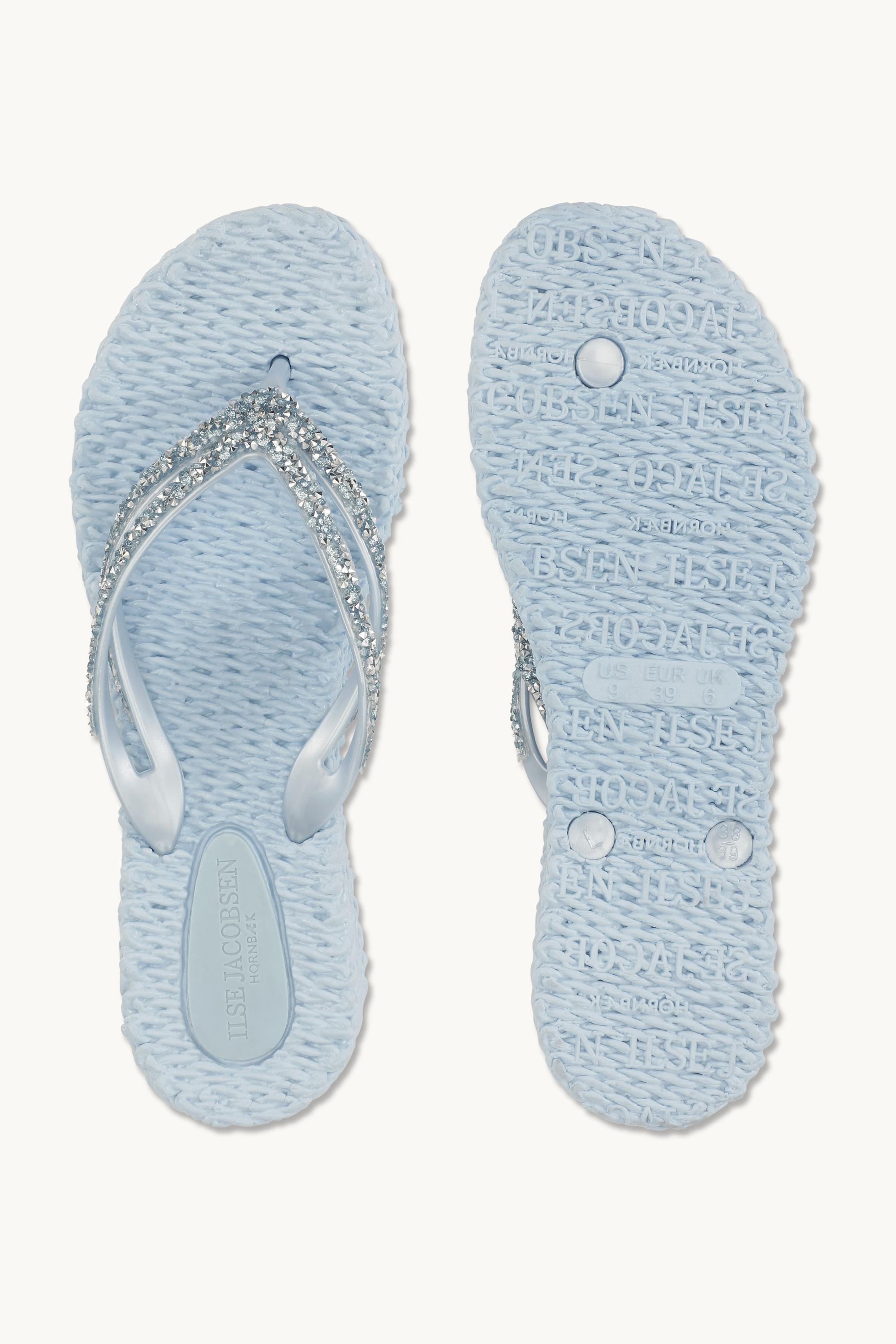 Platform Flip-flops Glitrende Steiner - Blue Bell