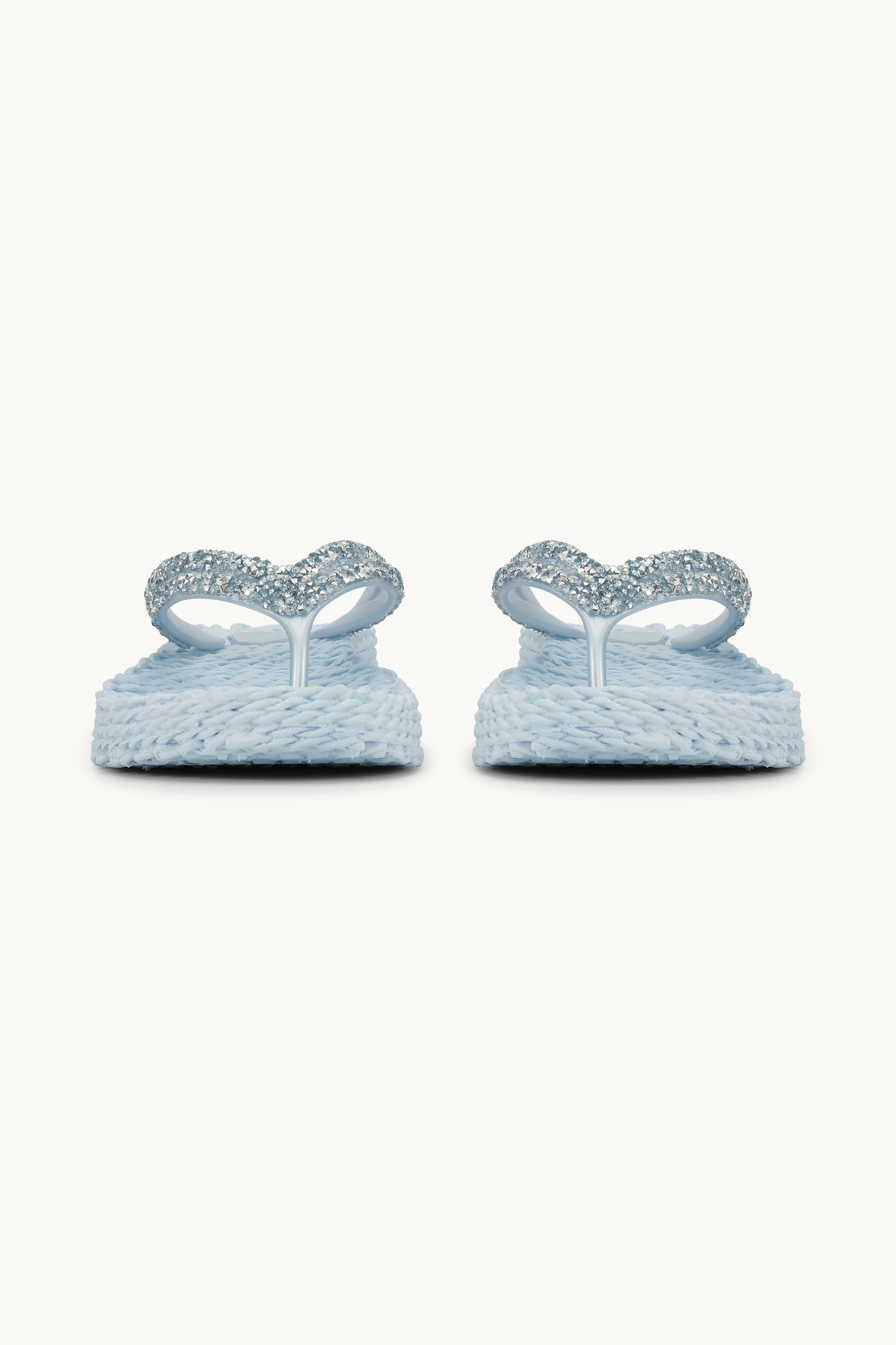 Platform Flip-flops Glitrende Steiner - Blue Bell