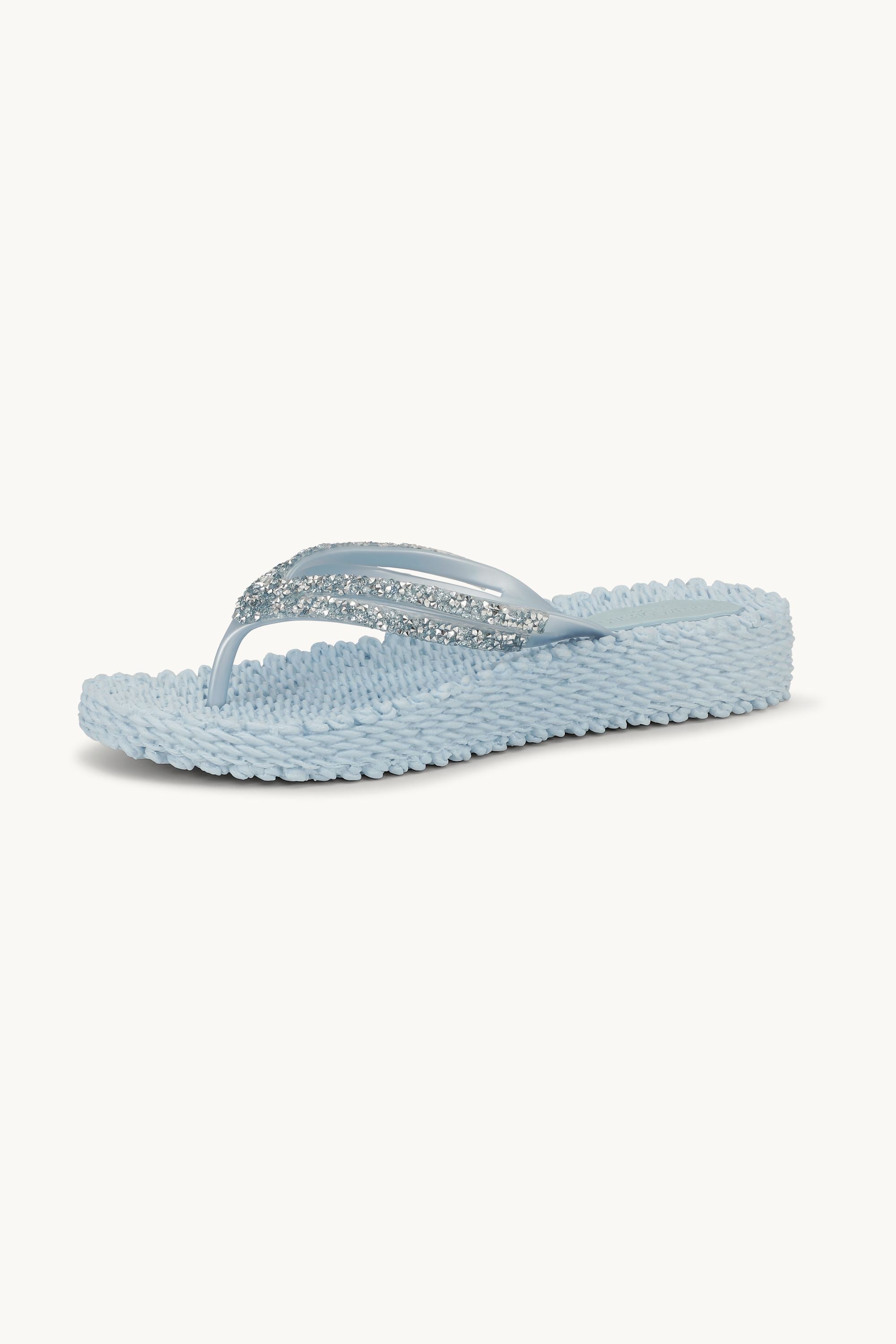 Platform Flip-flops Glitrende Steiner - Blue Bell
