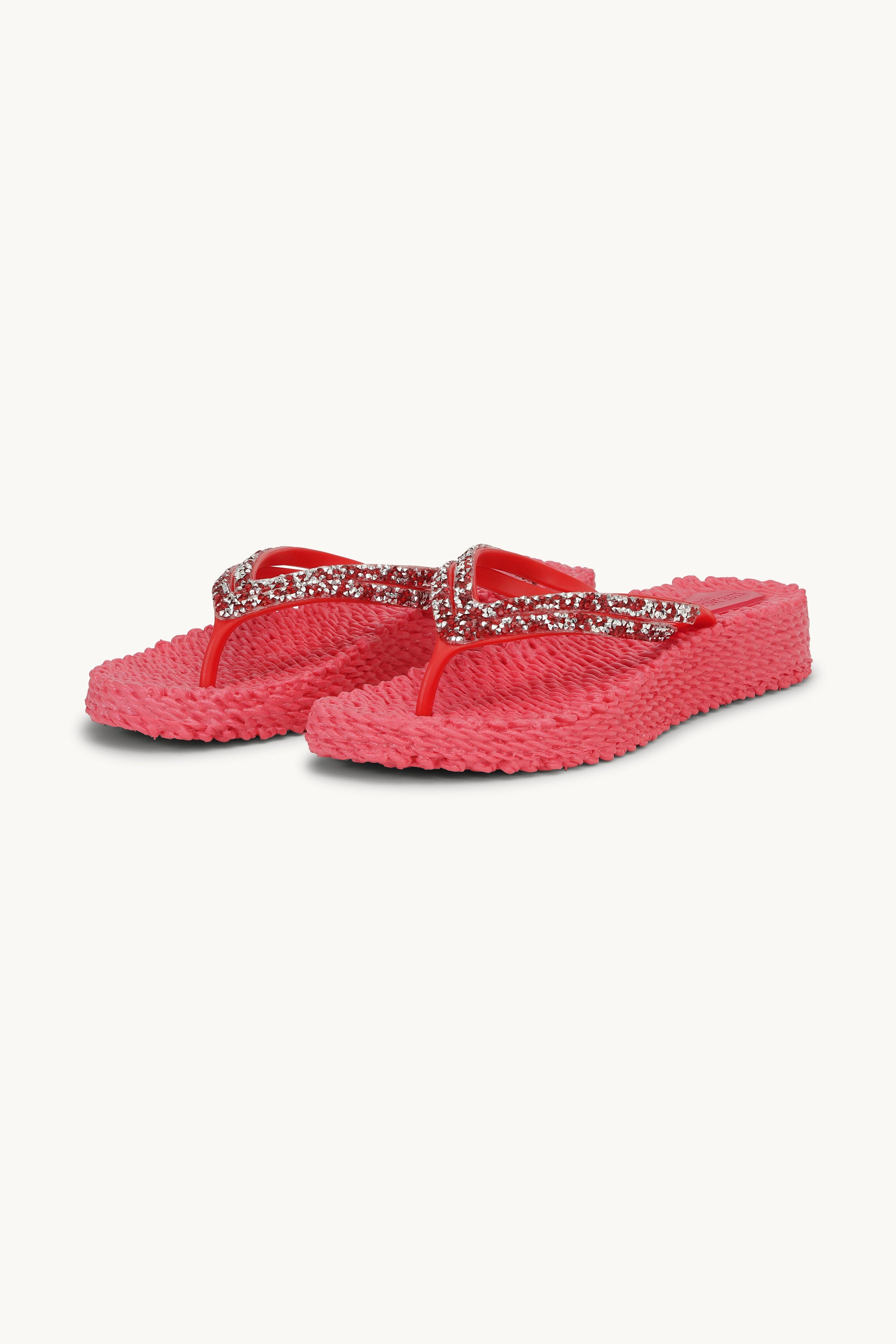 Platform Flip-flops Glitrende Steiner - Raspberry