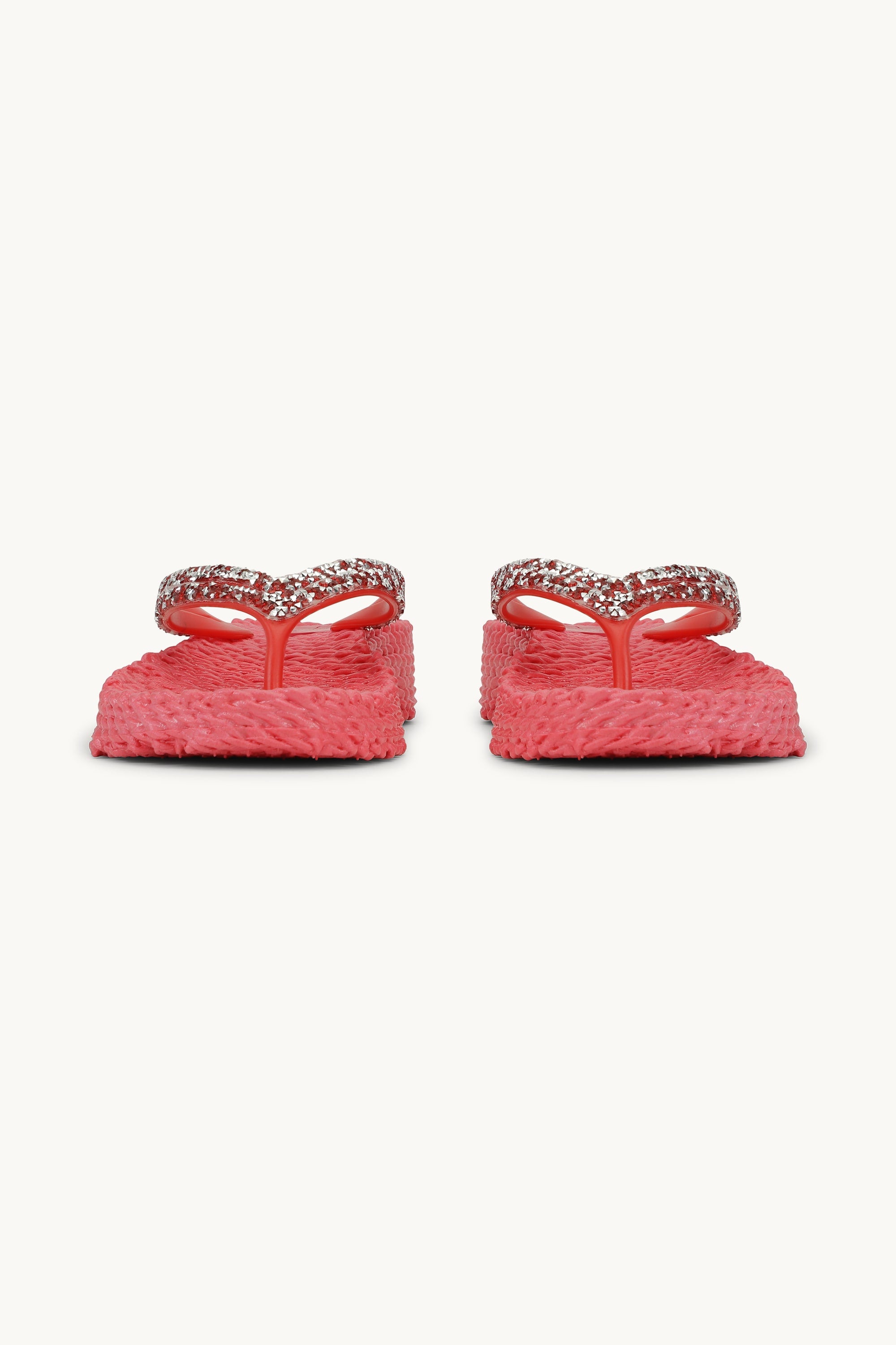 Platform Flip-flops Glitrende Steiner - Raspberry