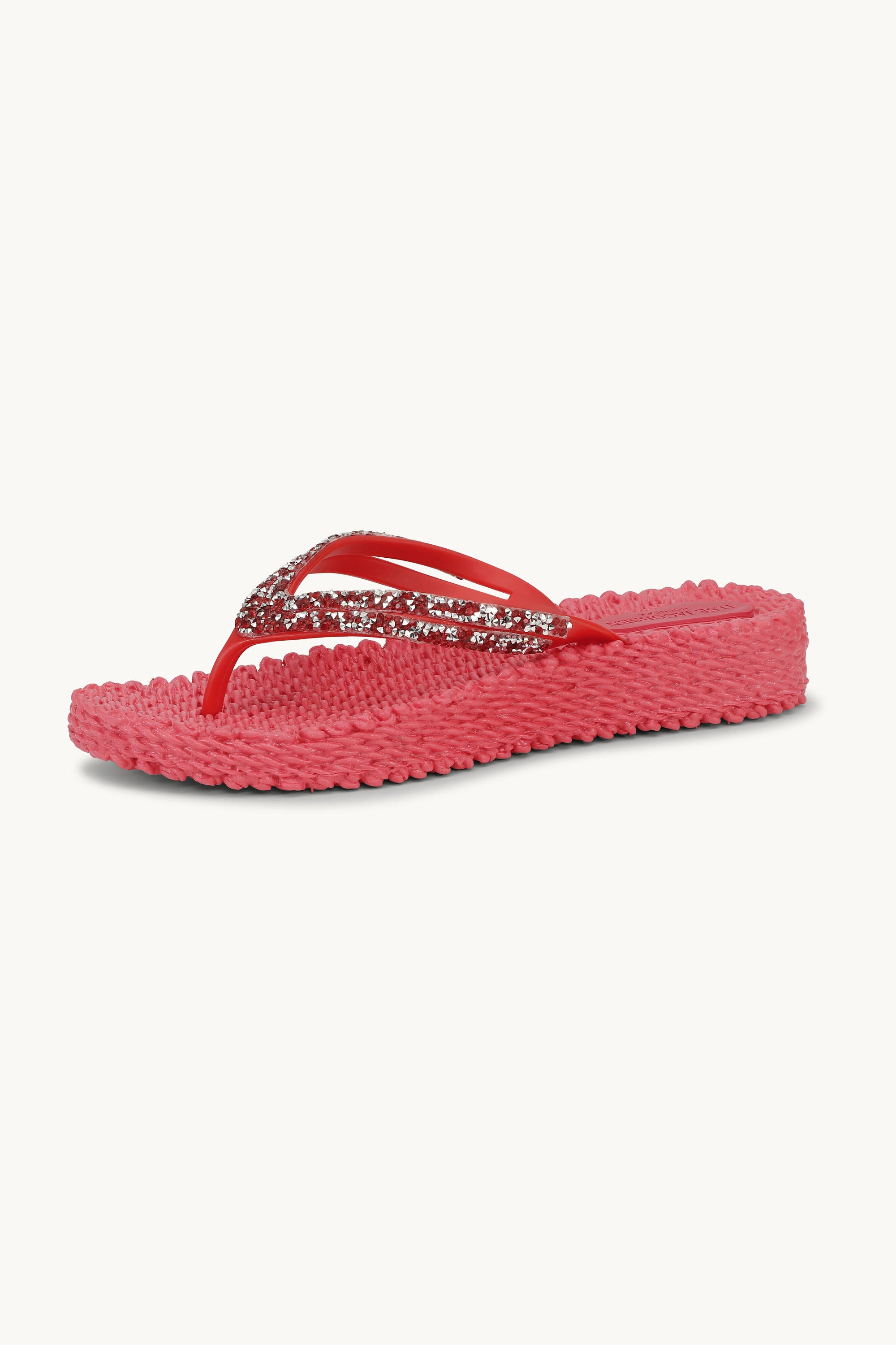 Platform Flip-flops Glitrende Steiner - Raspberry