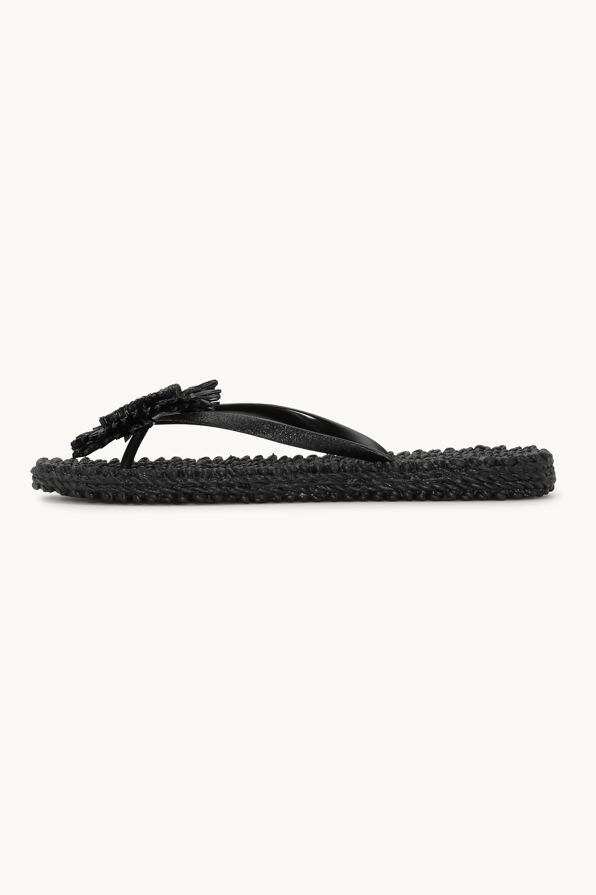 Flip-flops Blomst - Black